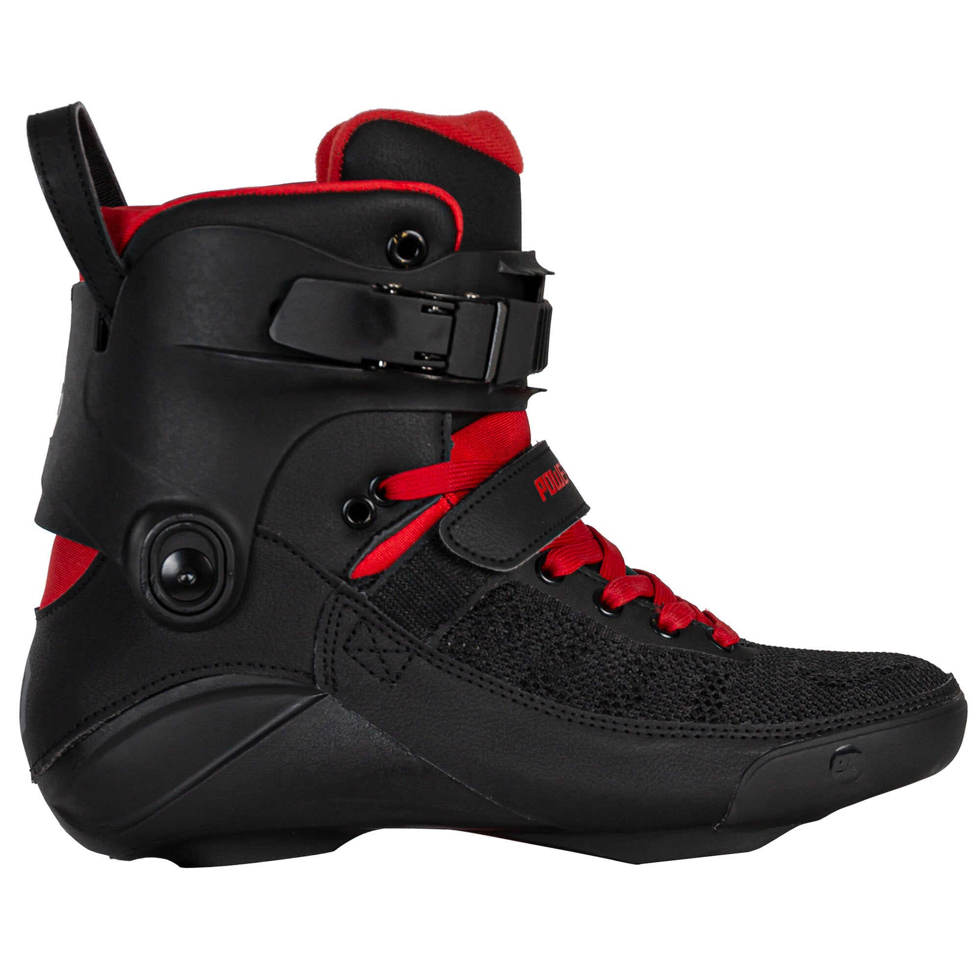powerslide-swell-black-fire-boot-fitness-inline-skate-schuh-schwarz-rot image 1