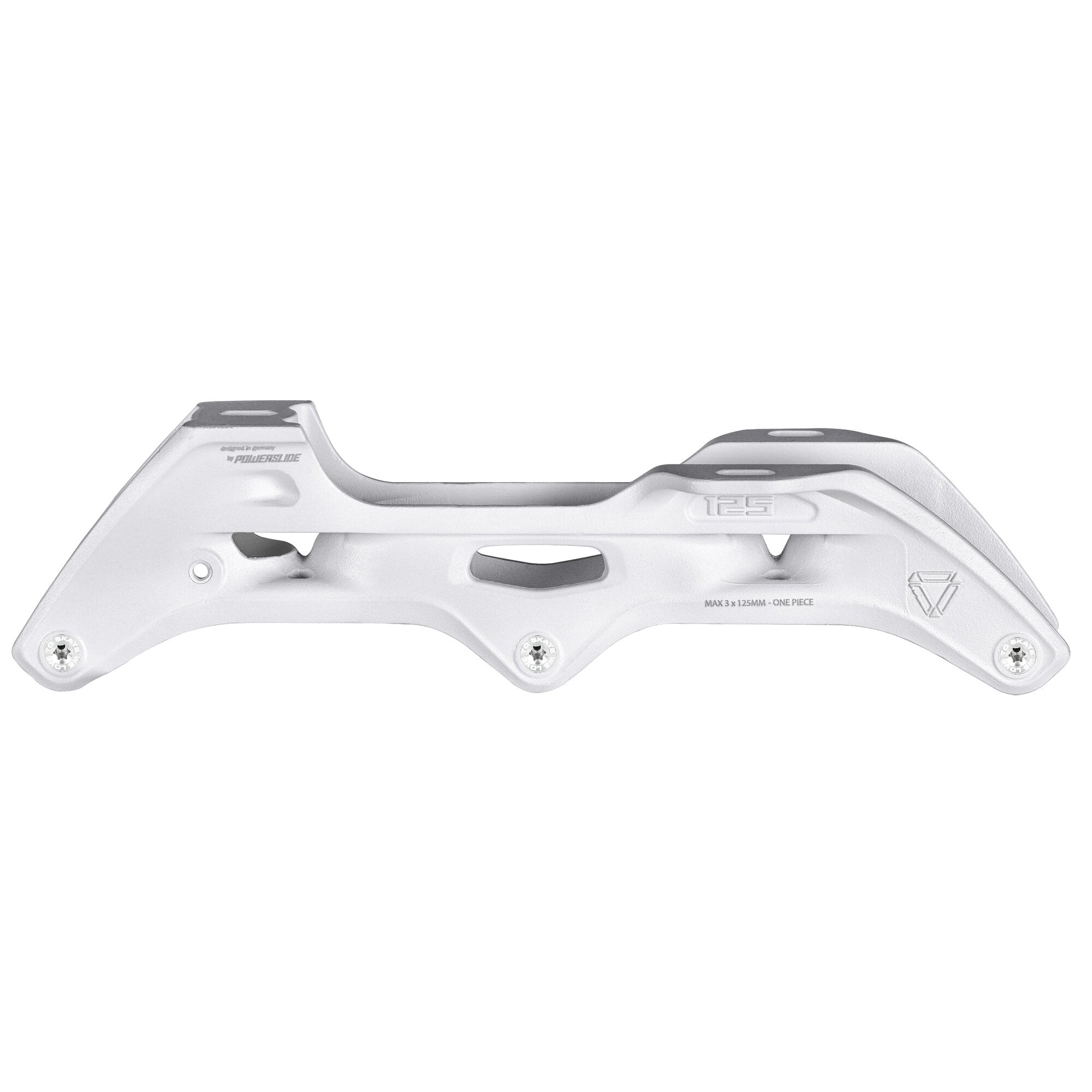 powerslide-elite-cast-al-255-3x125-white-tri-schiene image 1
