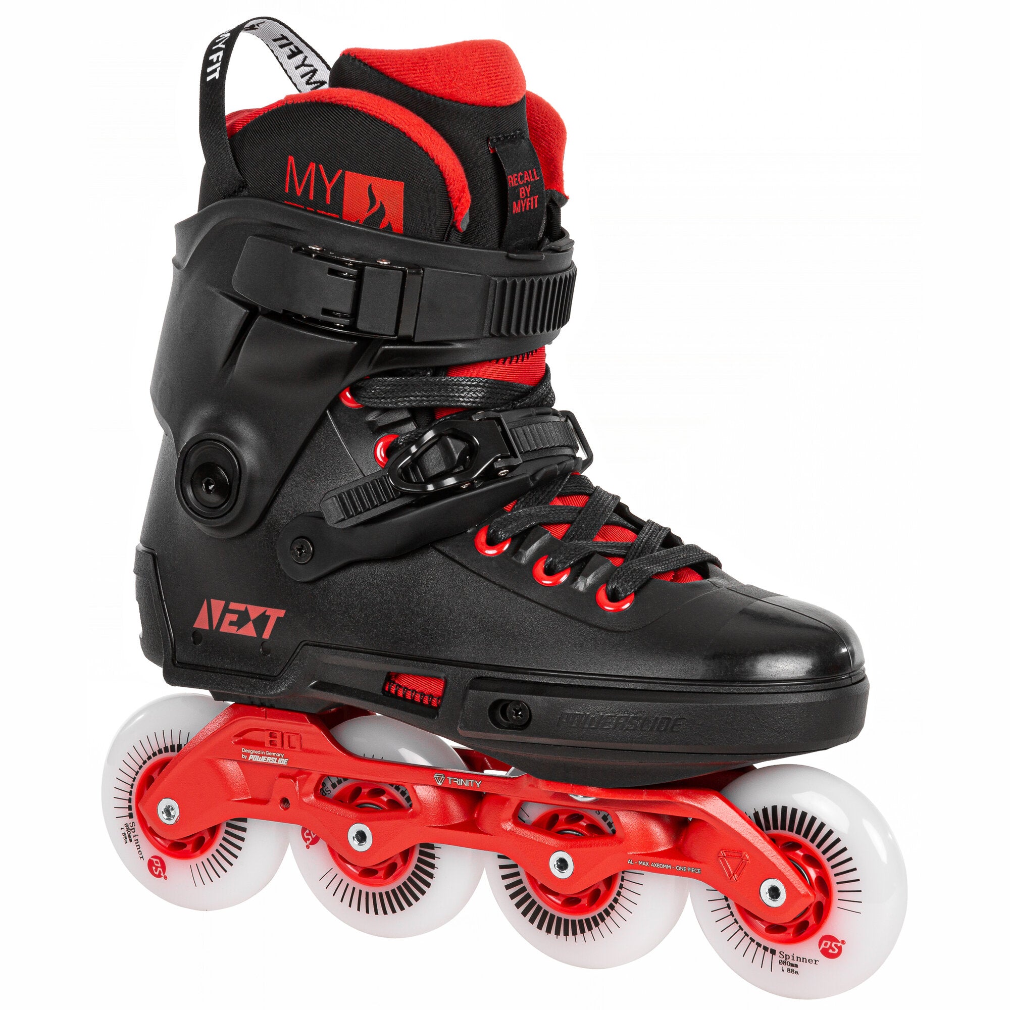 powerslide-next-black-red-80-urban-inline-skates image 2