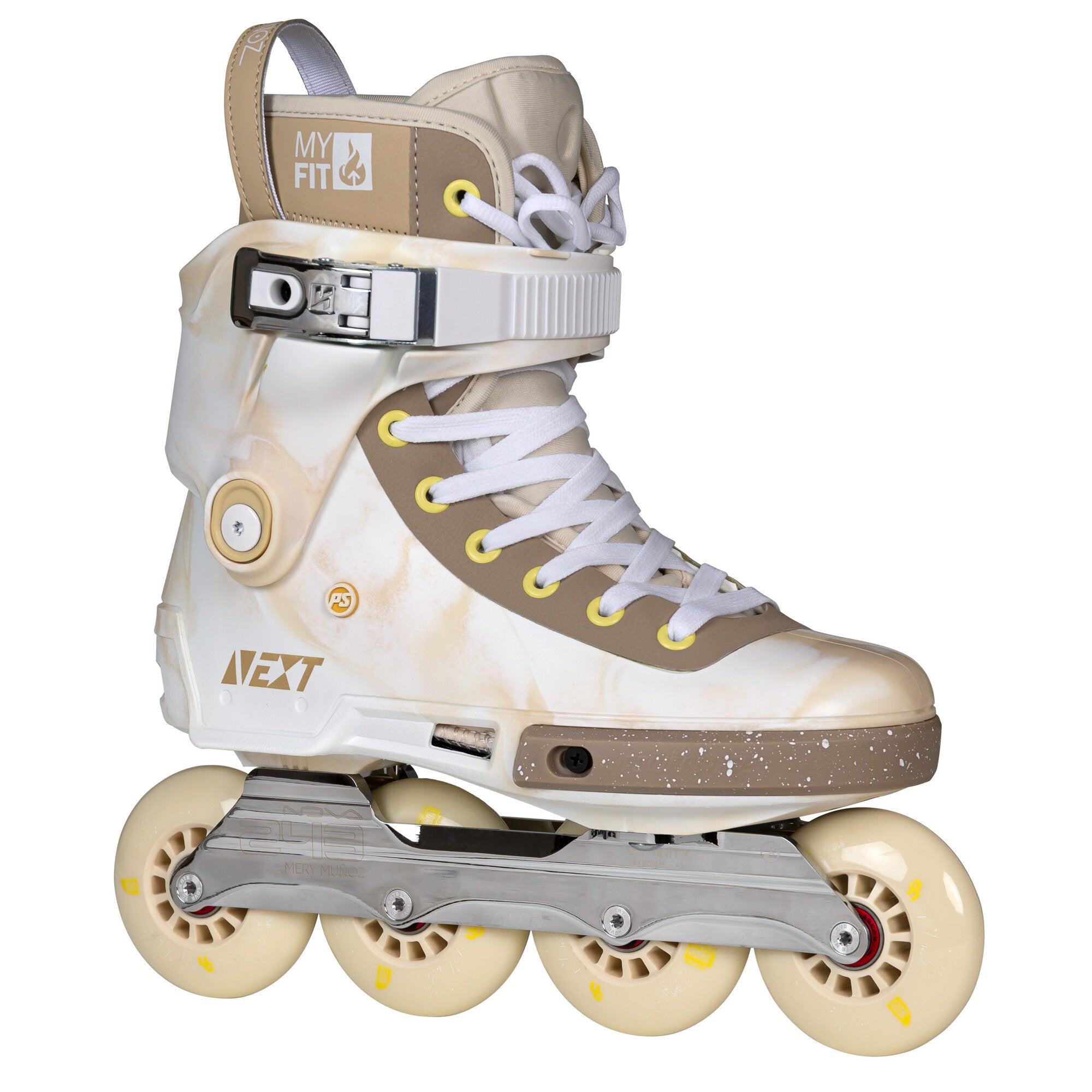 powerslide-next-mery-munoz-pro-80-urban-skates-damen-braun image 2