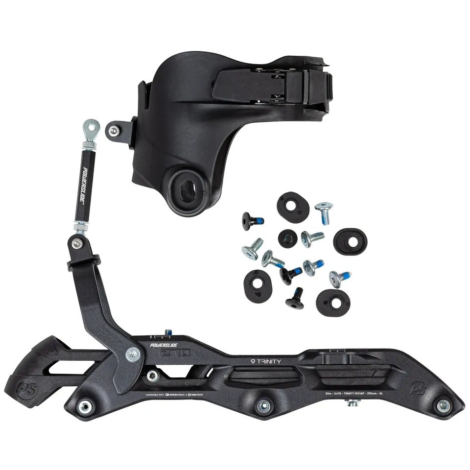 powerslide-elite-cast-syncro-complete-110-inkl-cuff-270-black-tri image 1