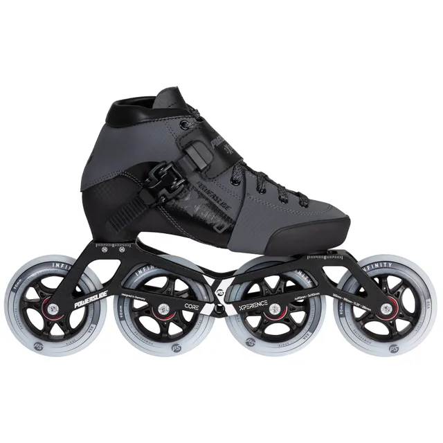 powerslide-triple-x-evo-dark-grey-adj-kids-speedskate-verstellbar image 1
