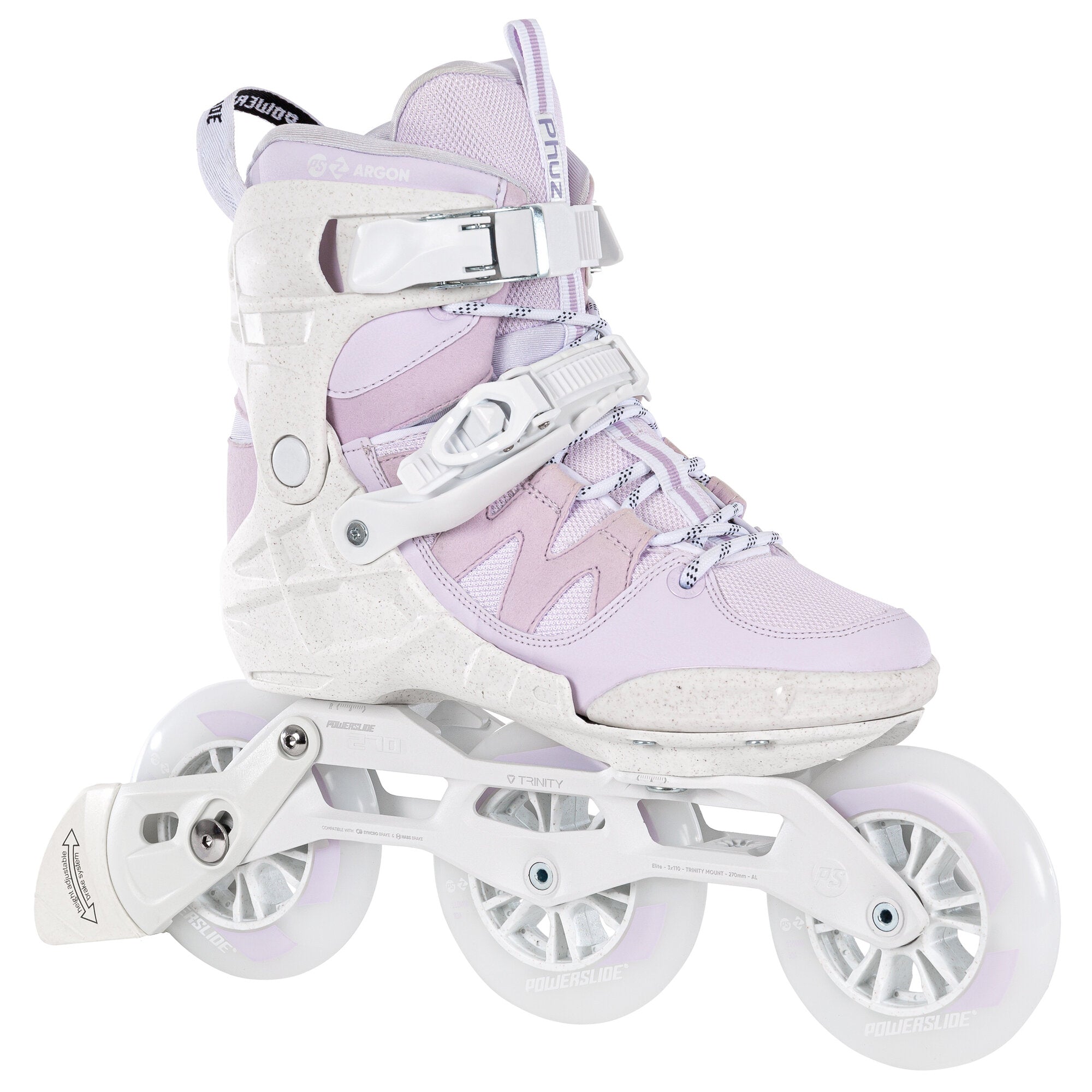 powerslide-phuzion-argon-berry-110-fitness-inline-skate-90er-retro-look-violett image 2