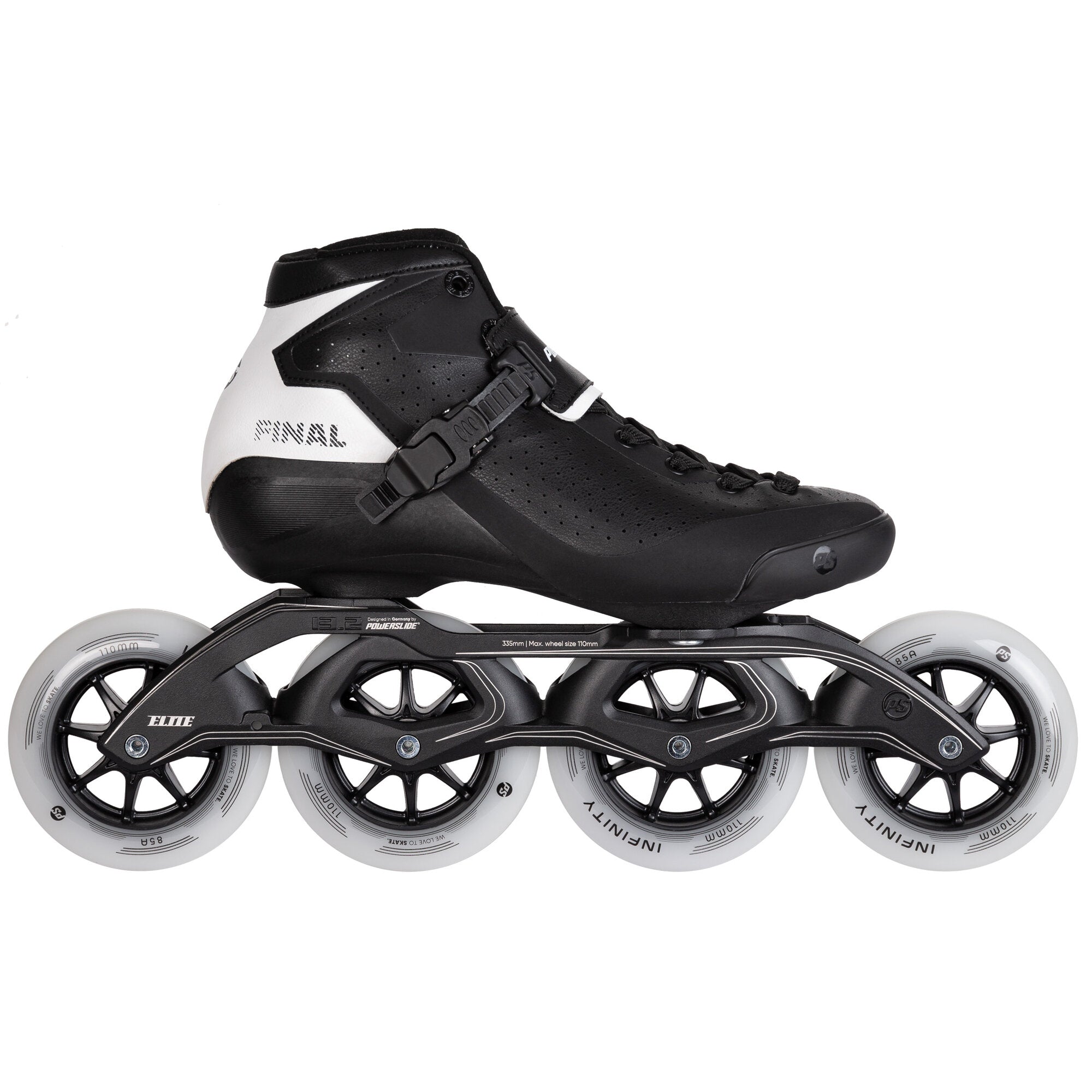 powerslide-final-110-inline-speedskate-schwarz-wei image 1