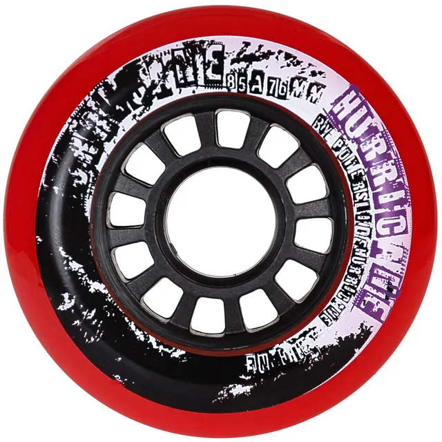 powerslide-hurricane-76-85a-red-4-pack-urban-rollen image 1