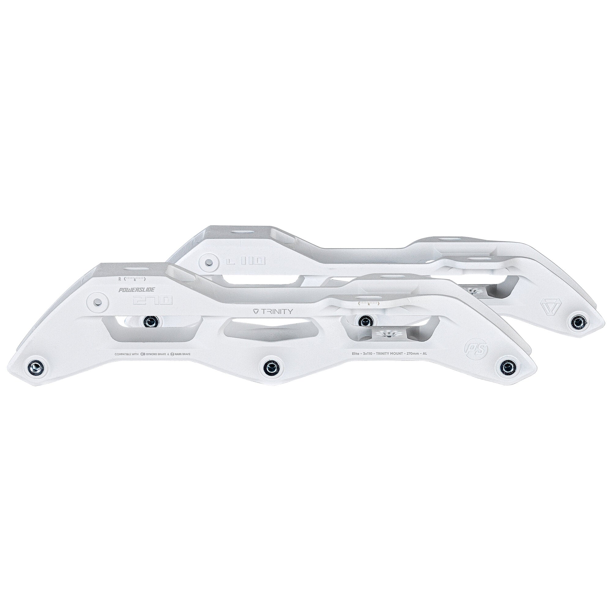 powerslide-elite-cast-syncro-al-270-3x110-schiene-white-tri image 6