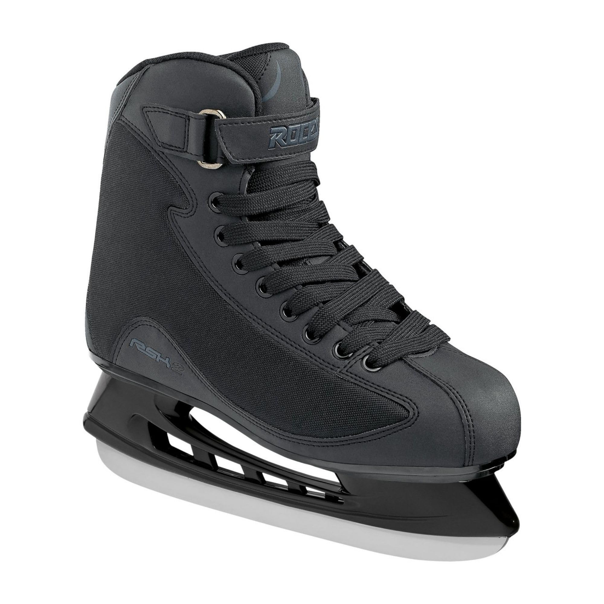 roces-rsk-2-herren-schlittschuhe-all-black-hockey-look-karbonstahlklinge image 1