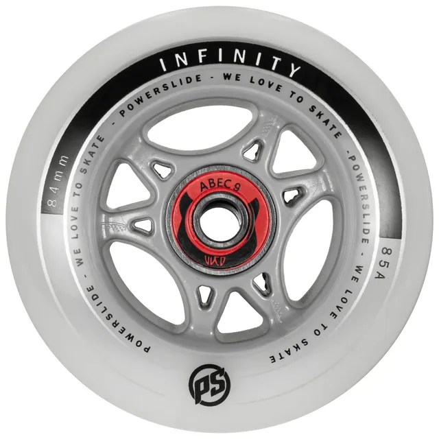 powerslide-infinity-84-rtr-abec9-spacer-rollen-4er-pack-84-mm-85a image 1