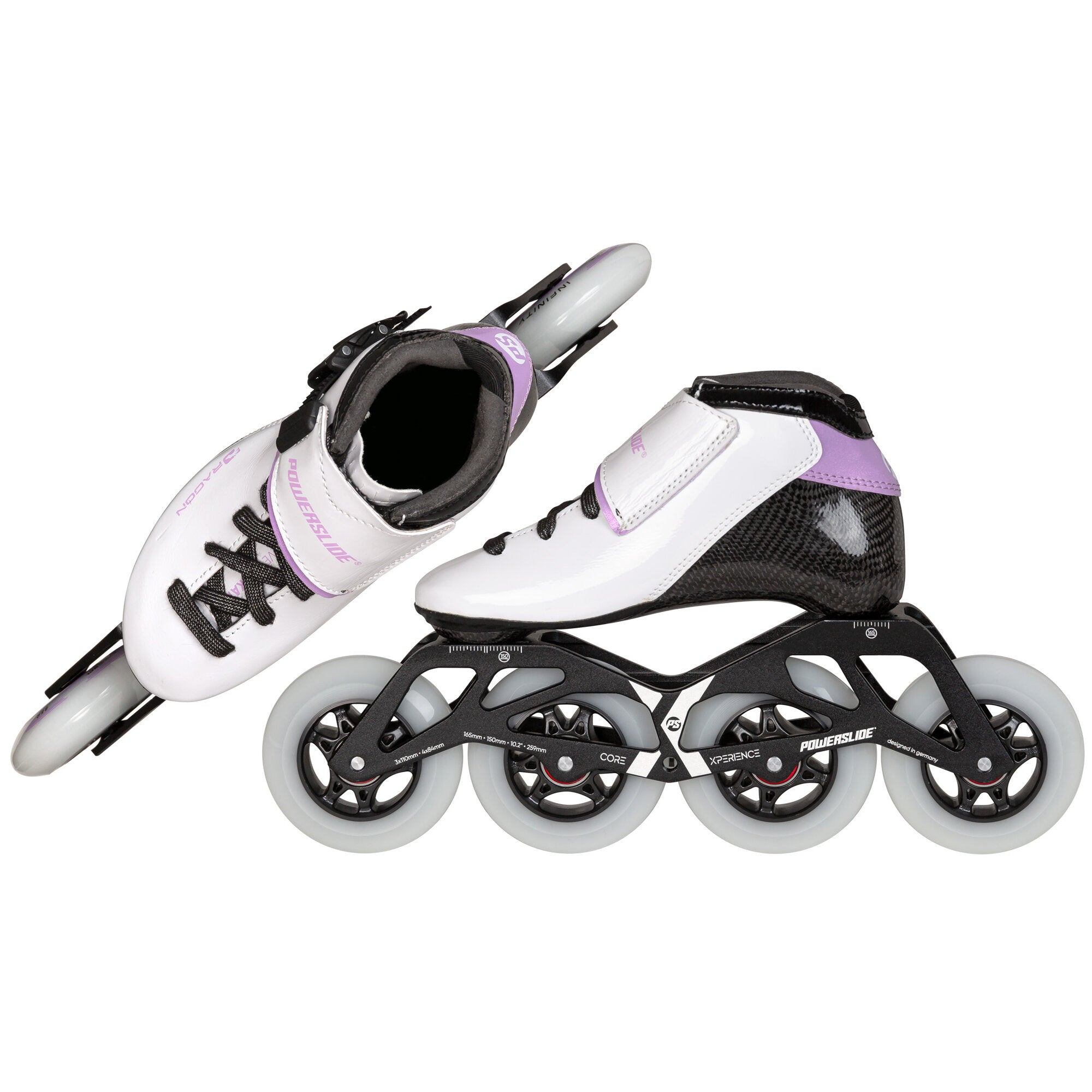 powerslide-dragon-white-84-kinder-speed-inline-skates image 4