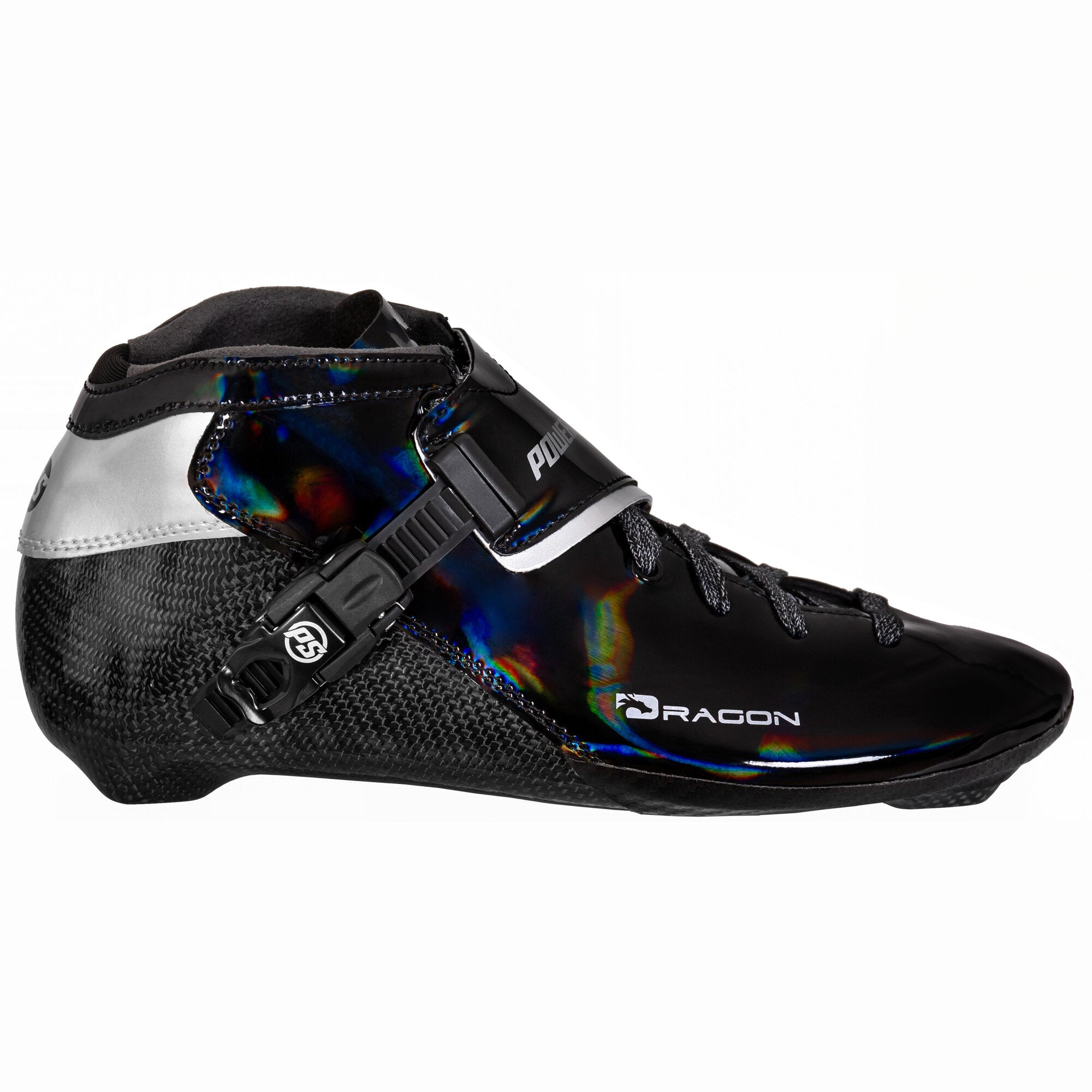 powerslide-dragon-black-speed-skate-boot-carbon-glasfaser image 1