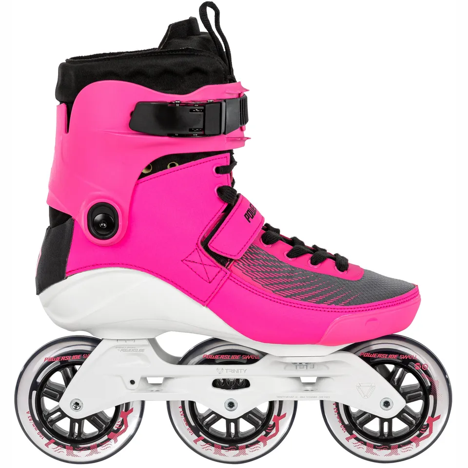 powerslide-swell-electric-pink-100-fitness-inline-skates-3d-adapt image 1