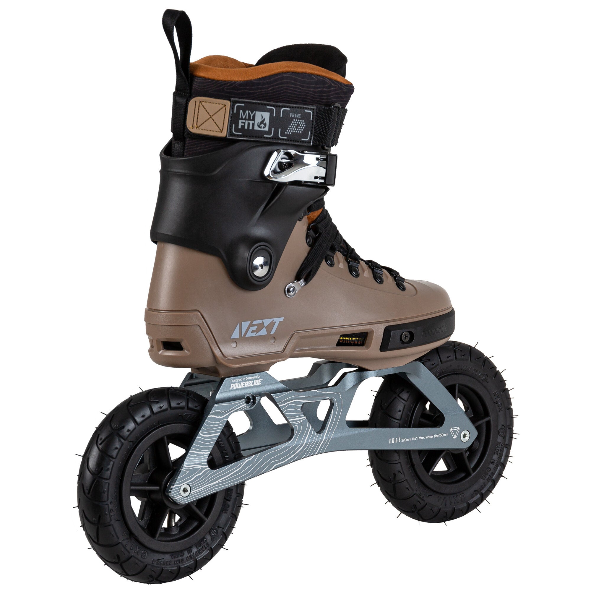 powerslide-next-edge-150-brown-suv-offroad-inline-skates image 3