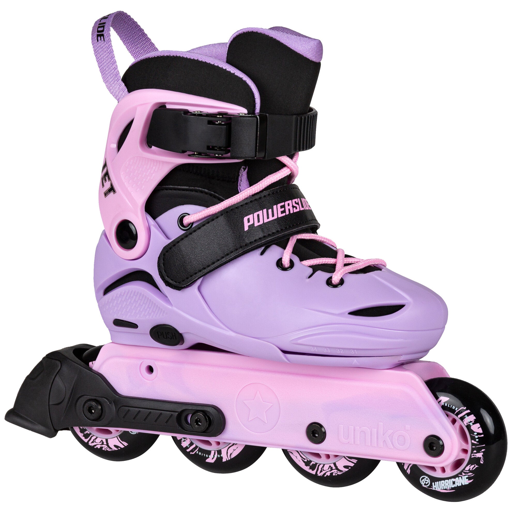 powerslide-jet-lavender-verstellbarer-kinder-inline-skate-hardboot-4-rollen-lila image 2