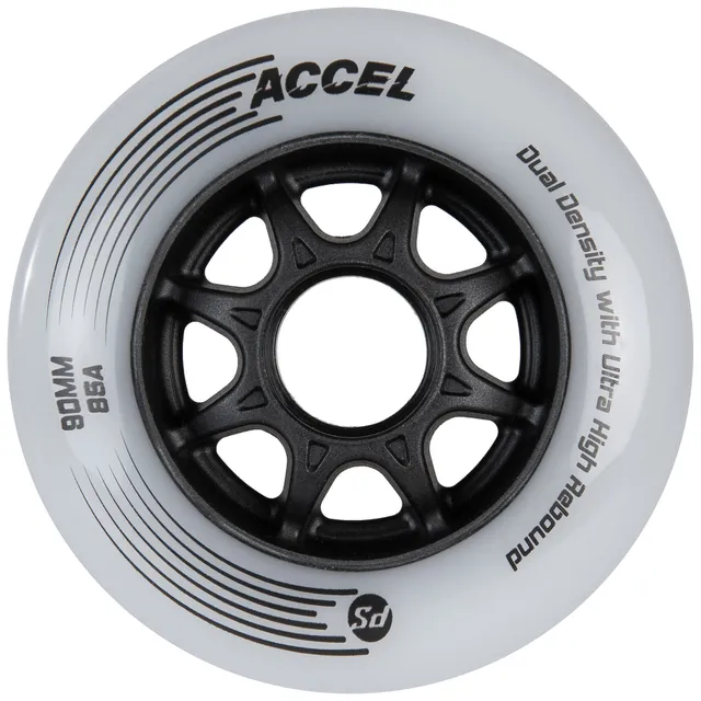 powerslide-accel-90mm-85a-rollen-8er-pack-grau image 1