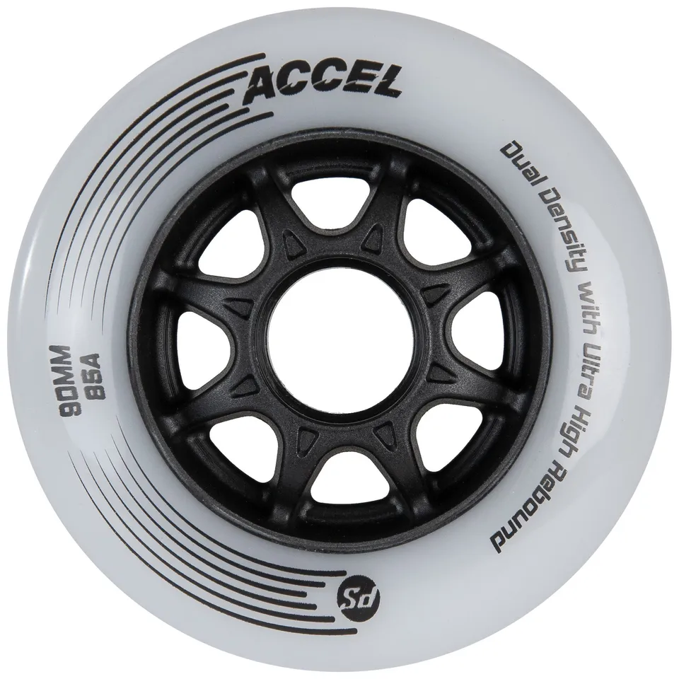 powerslide-accel-90mm-85a-rollen-8er-pack-grau image 1