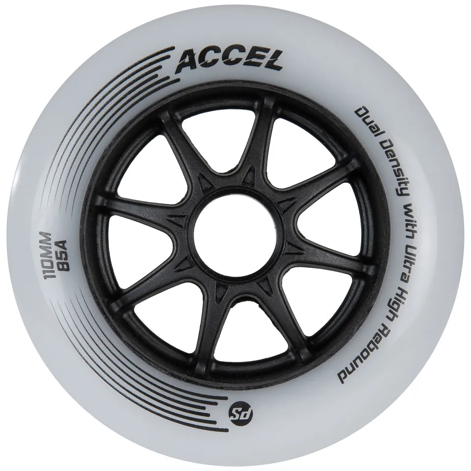 powerslide-accel-110mm-85a-8er-pack-dual-density-trainingsrollen-grau image 1