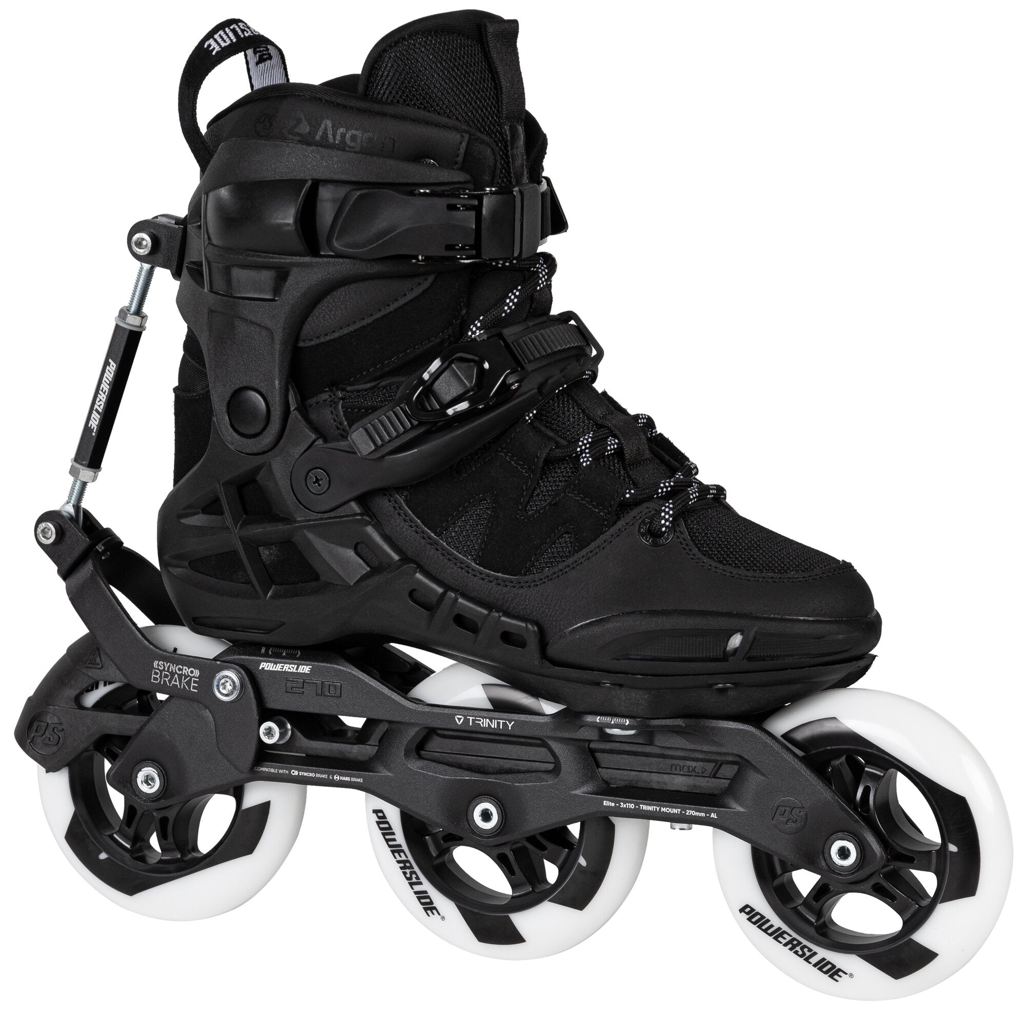 powerslide-phuzion-argon-syncro-black-110-fitness-inline-skates-schwarz image 2