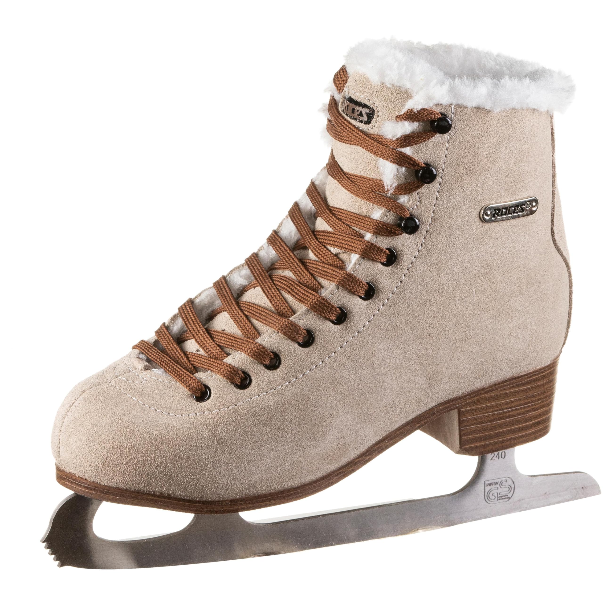 roces-damen-suede-eco-fur-freizeit-schlittschuh-ice-glamour-teddy-fellkragen-kun image 3