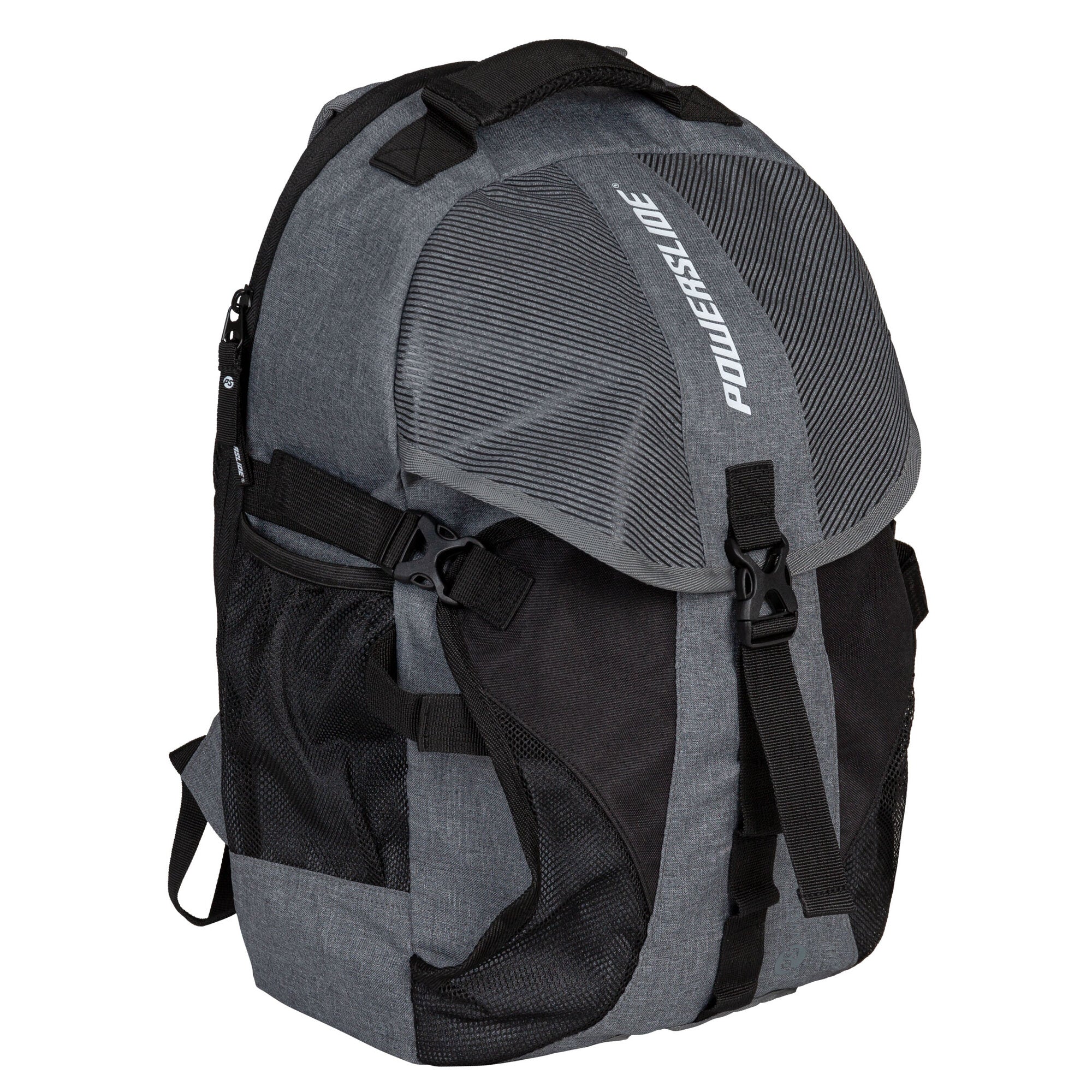 powerslide-fitness-backpack-grey-skate-rucksack image 2