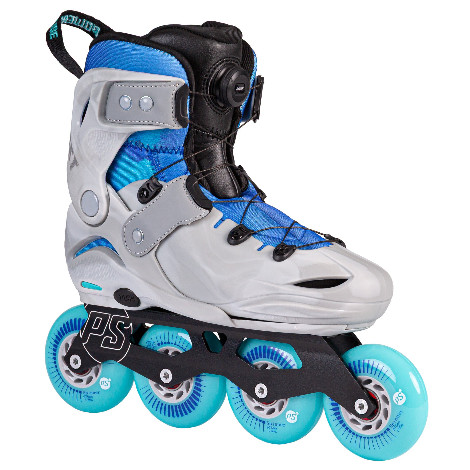 powerslide-jet-pro-pds-smoky-grey-verstellbar-kids-skates image 2