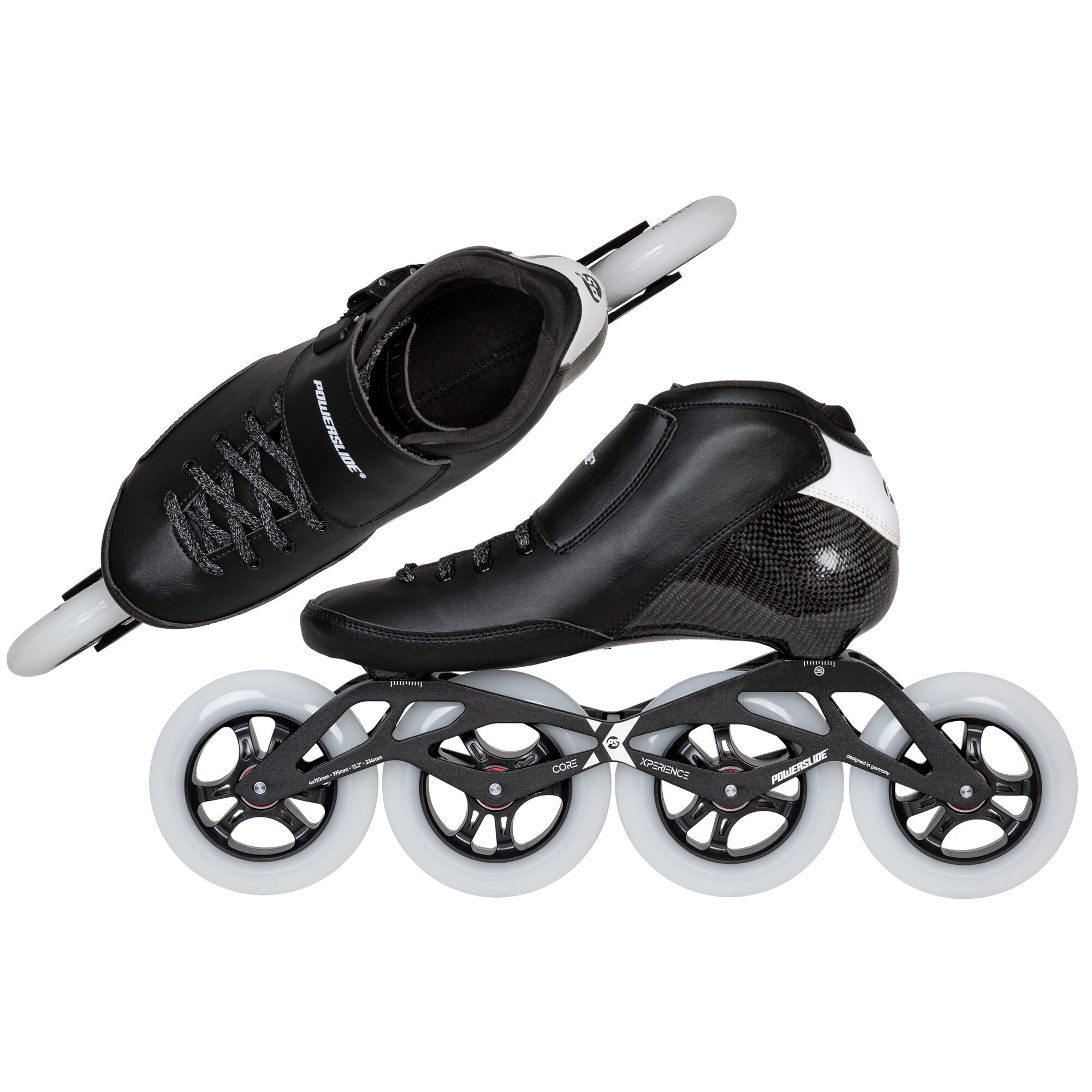 powerslide-falcon-4x110-kinder-speed-skate-schwarz image 4