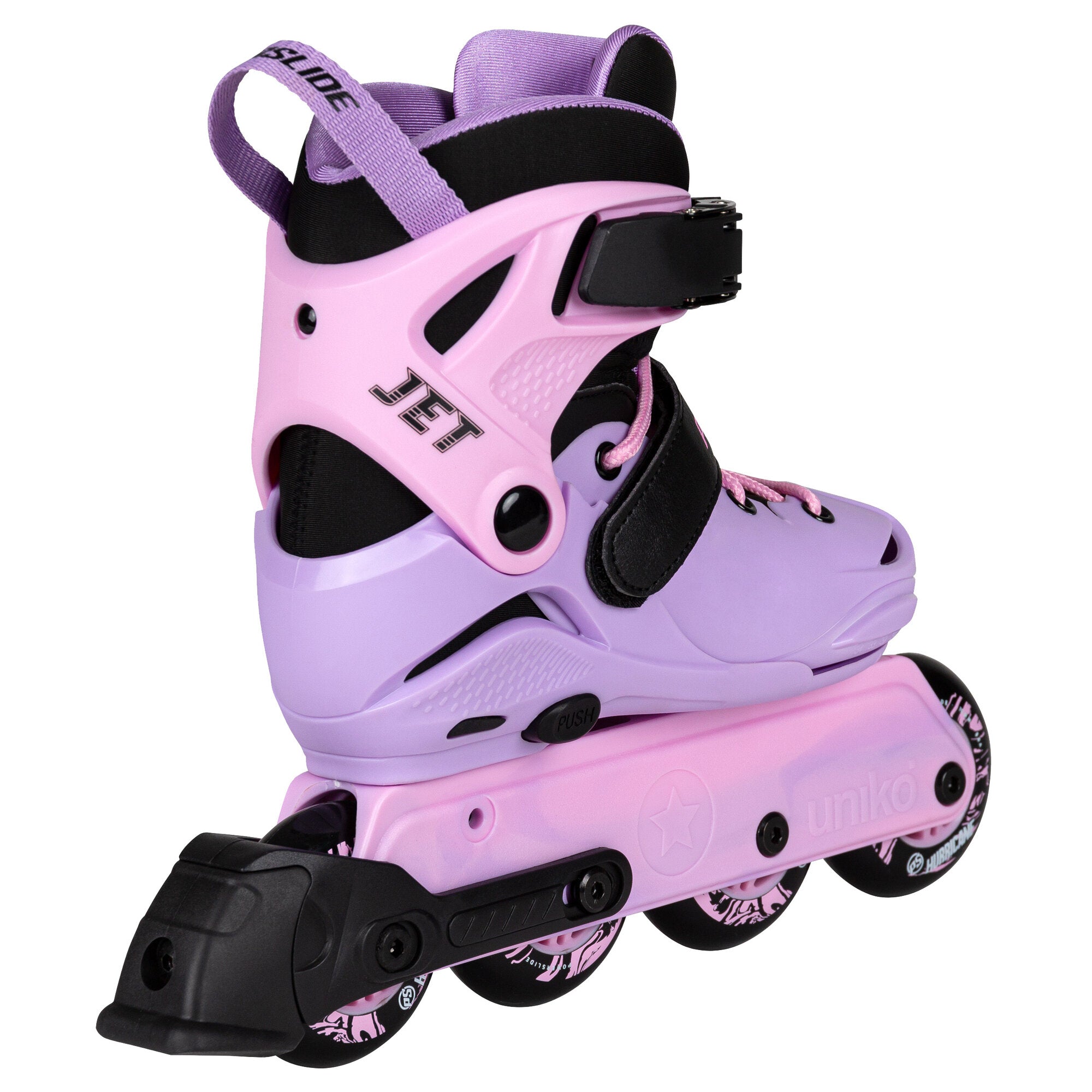 powerslide-jet-lavender-verstellbarer-kinder-inline-skate-hardboot-4-rollen-lila image 3
