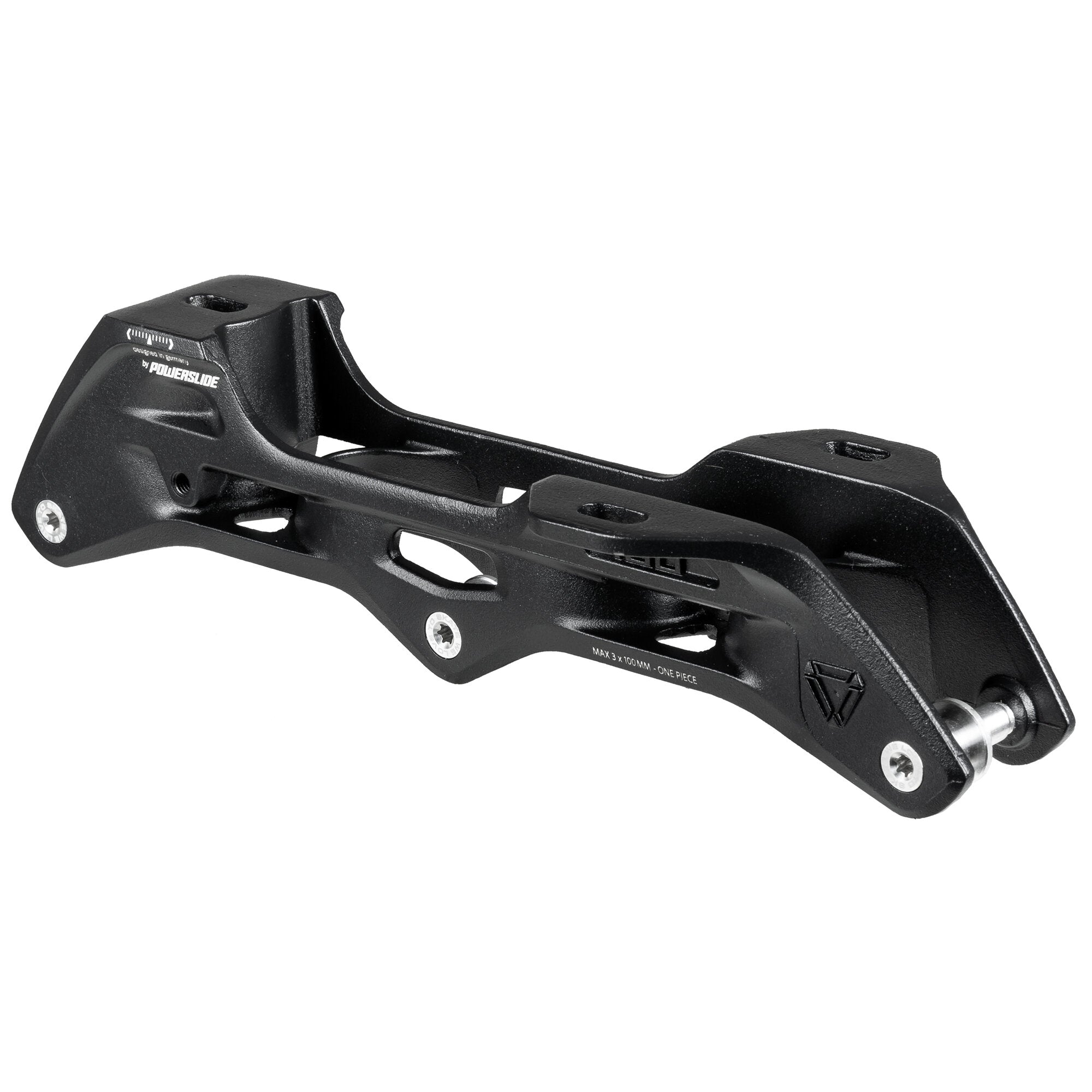 powerslide-elite-cast-al-231-3x100-tri-schiene-schwarz image 2
