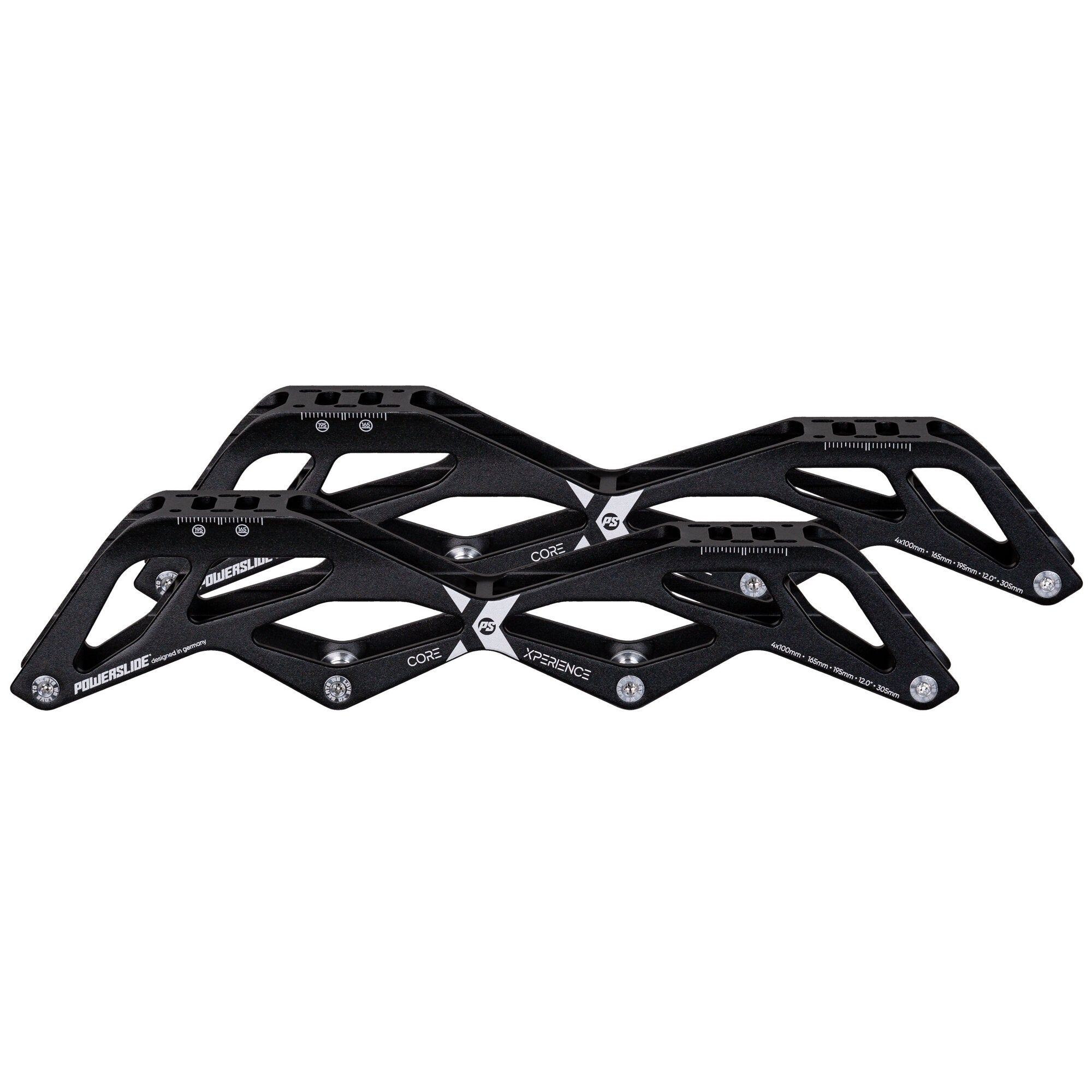 powerslide-core-x-perience-12-0-4x100-frame-195-165-schwarz image 1