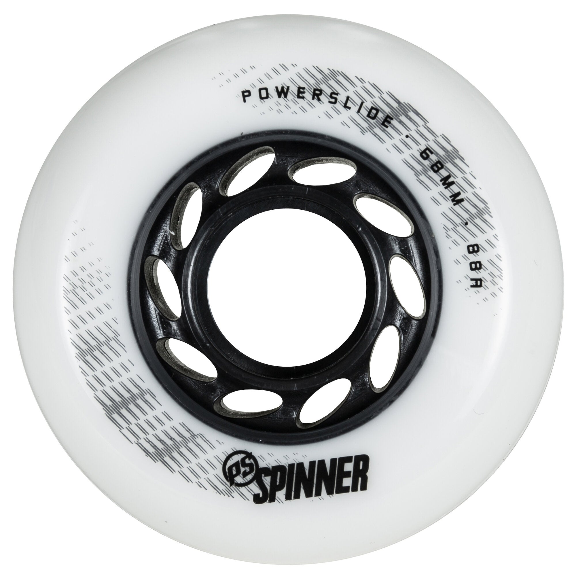 powerslide-spinner-68mm-88a-white-inline-rollen-4er-pack image 1