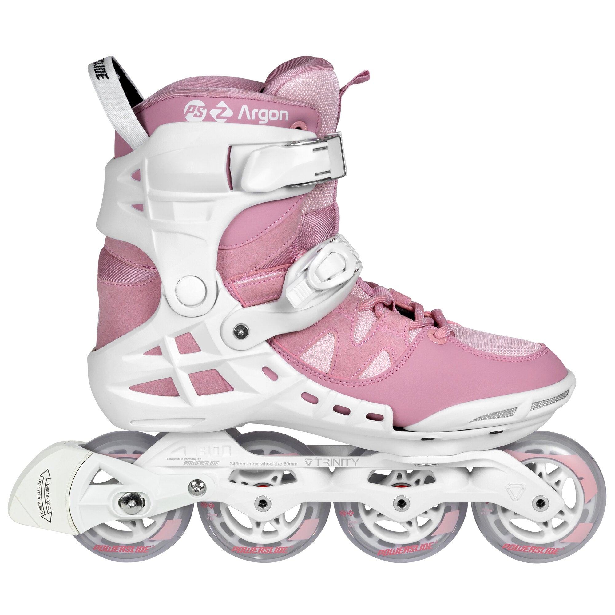 powerslide-phuzion-argon-rose-80-inline-fitnessskate image 1