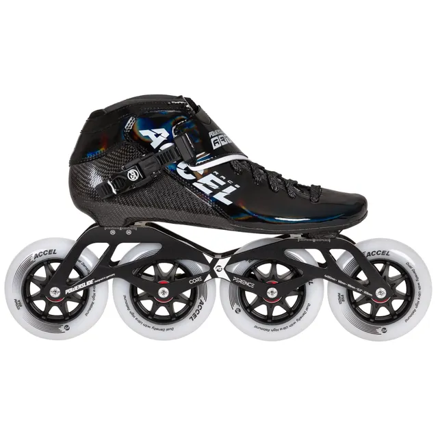powerslide-accel-race-black-100-speed-skates image 1