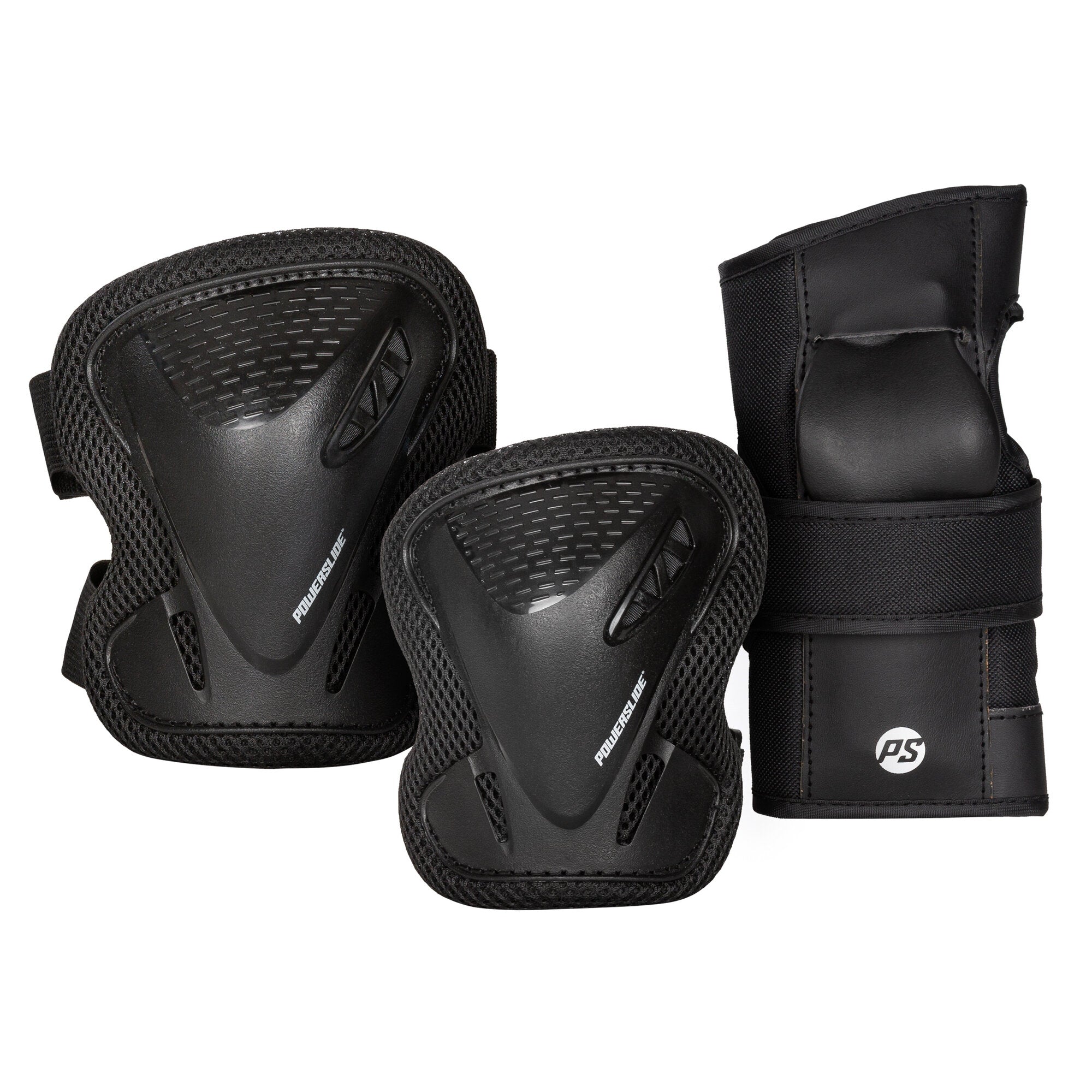 powerslide-one-adult-basic-set-3-teiliges-schutzset-f-r-inline-skater-knie-ellen image 1
