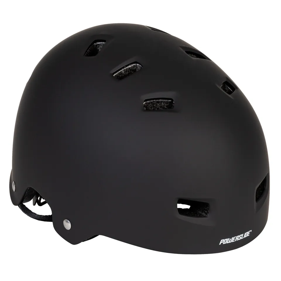 powerslide-allround-black-matt-helm-schutz-f-r-inline-skateboard-scooter image 1