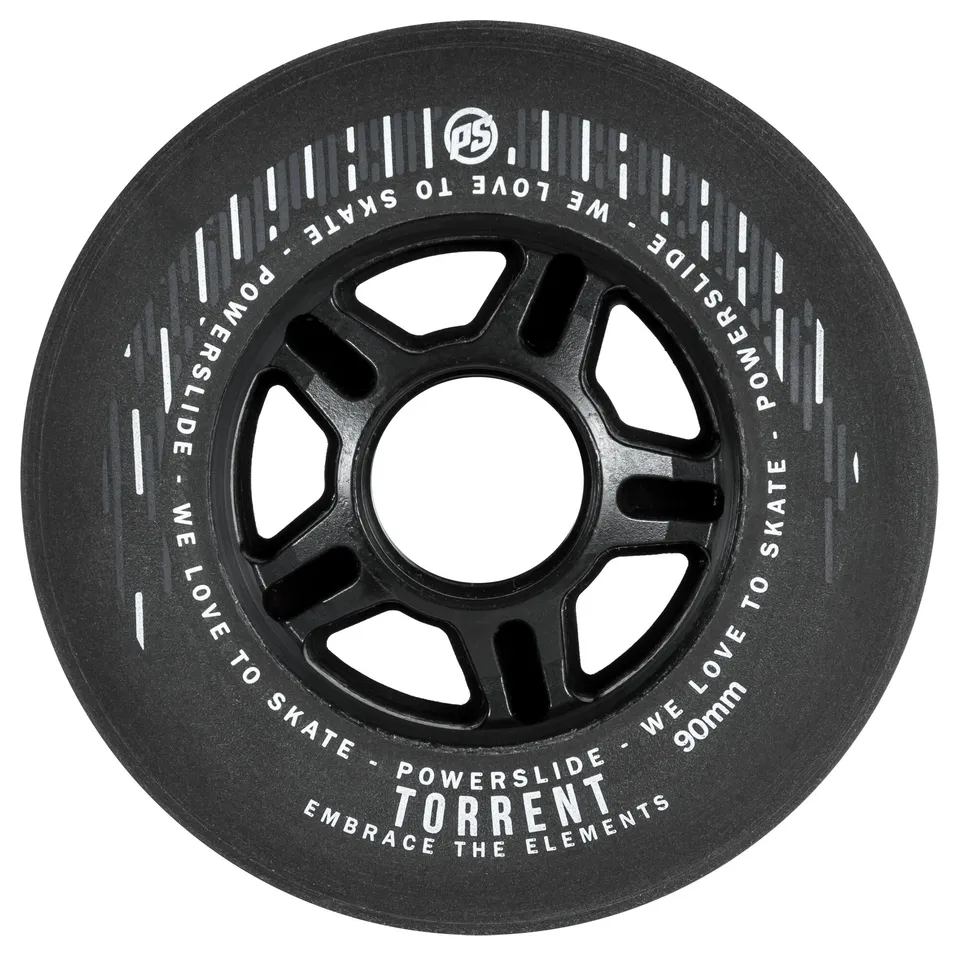 powerslide-torrent-90-84a-regenrollen-4-pack-schwarz image 1