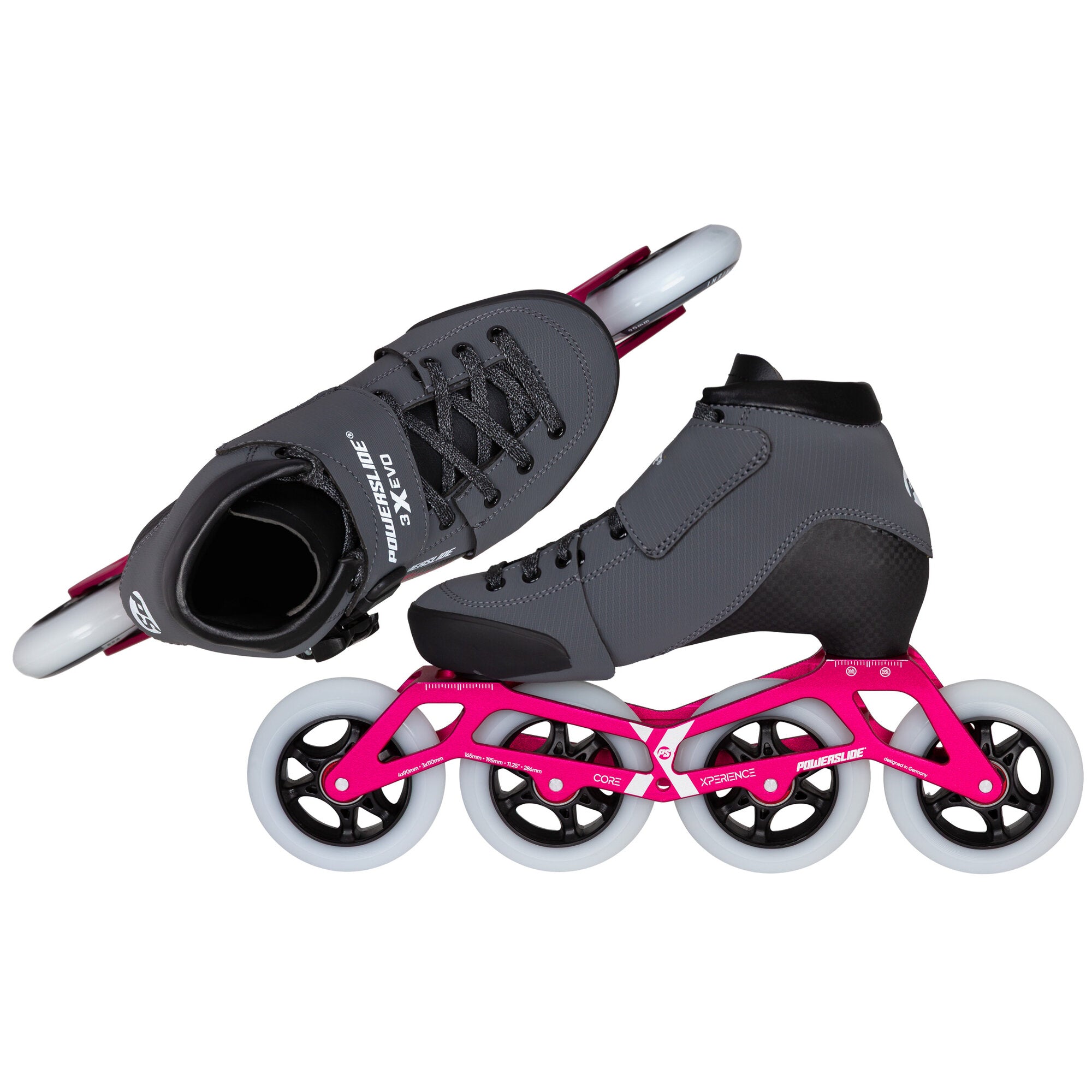powerslide-triple-x-evo-hot-pink-adj-speedskate-kinder image 4