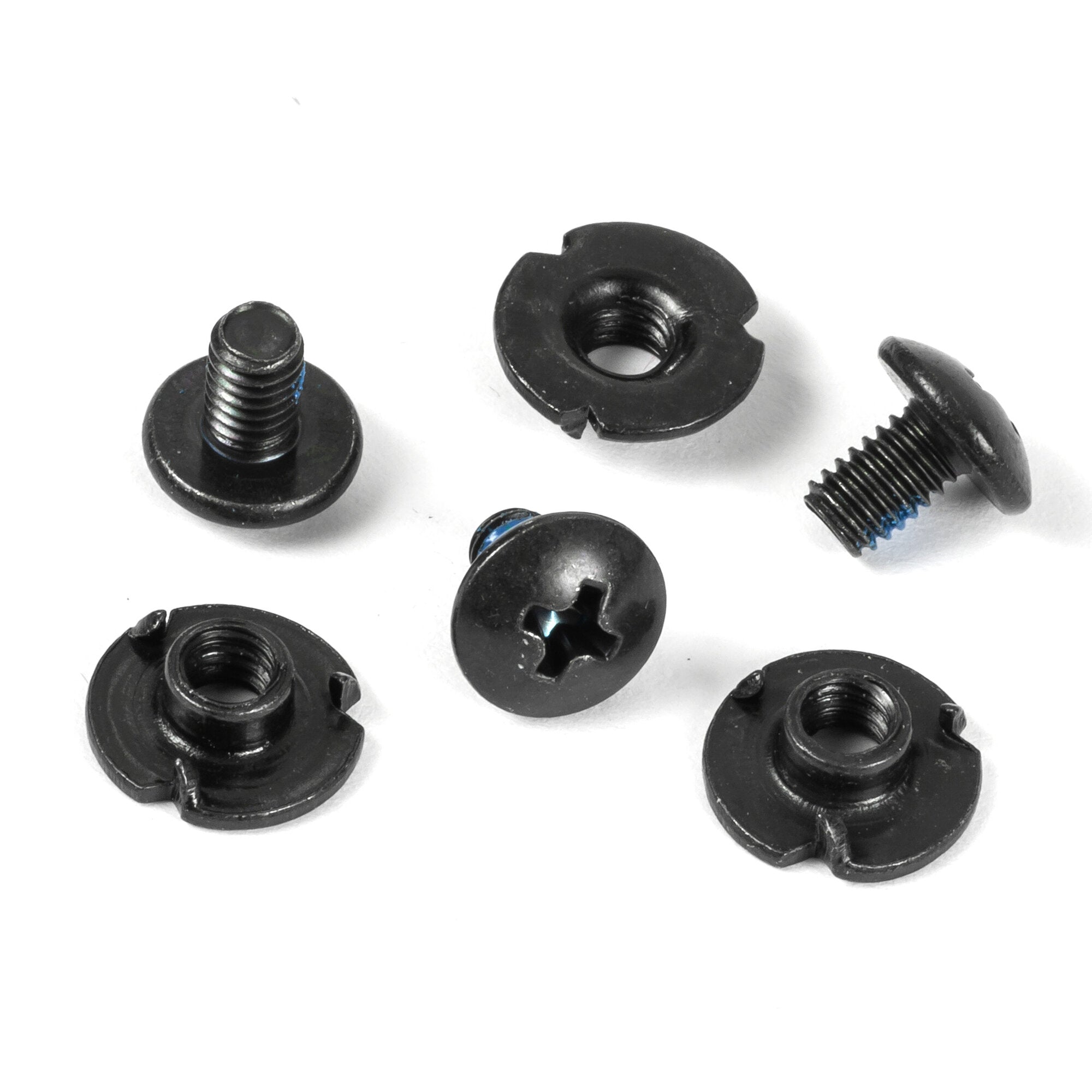 powerslide-fixation-hardware-set-inkl-anti-rivets-6mm-schwarz image 1