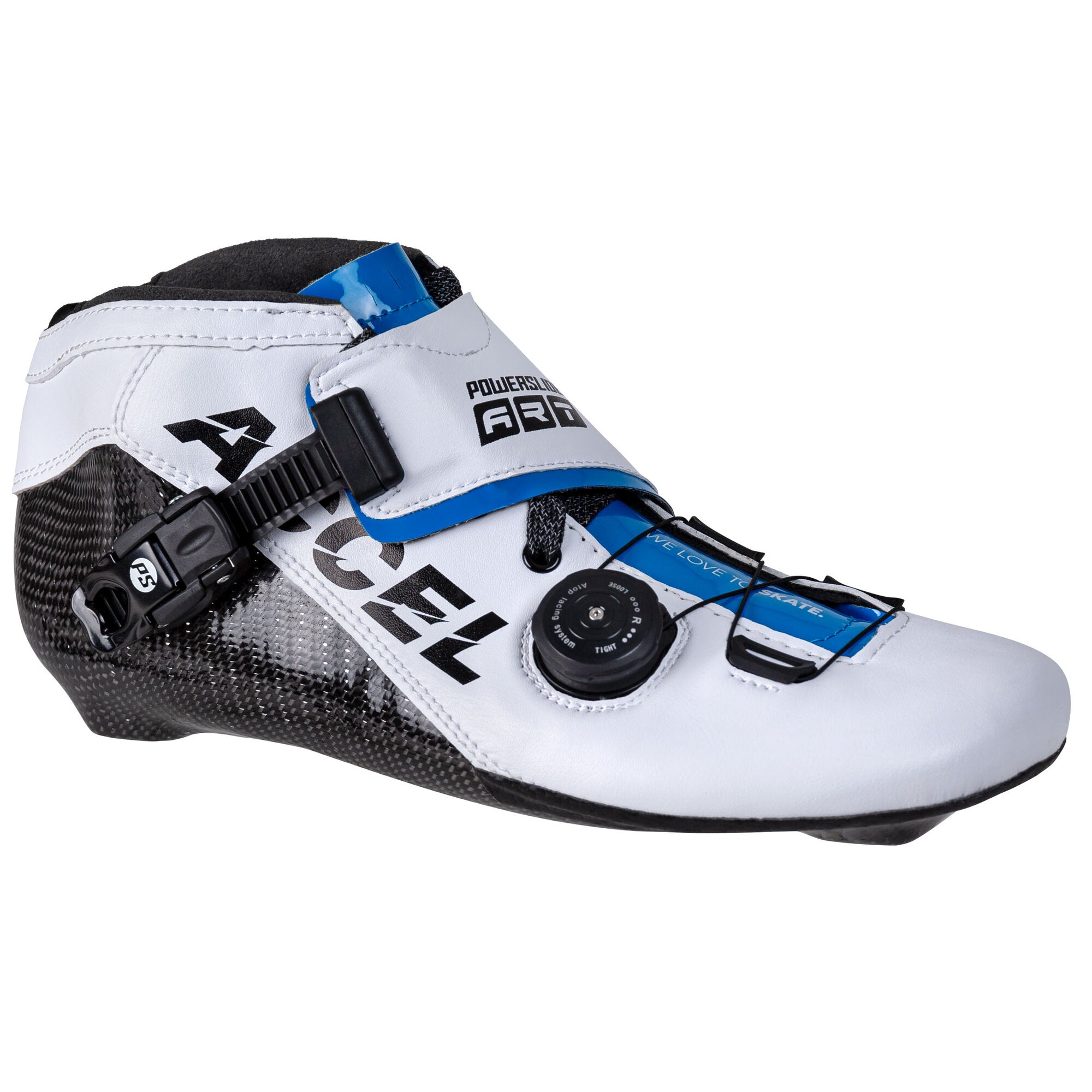 powerslide-accel-white-speedskate-boot image 2