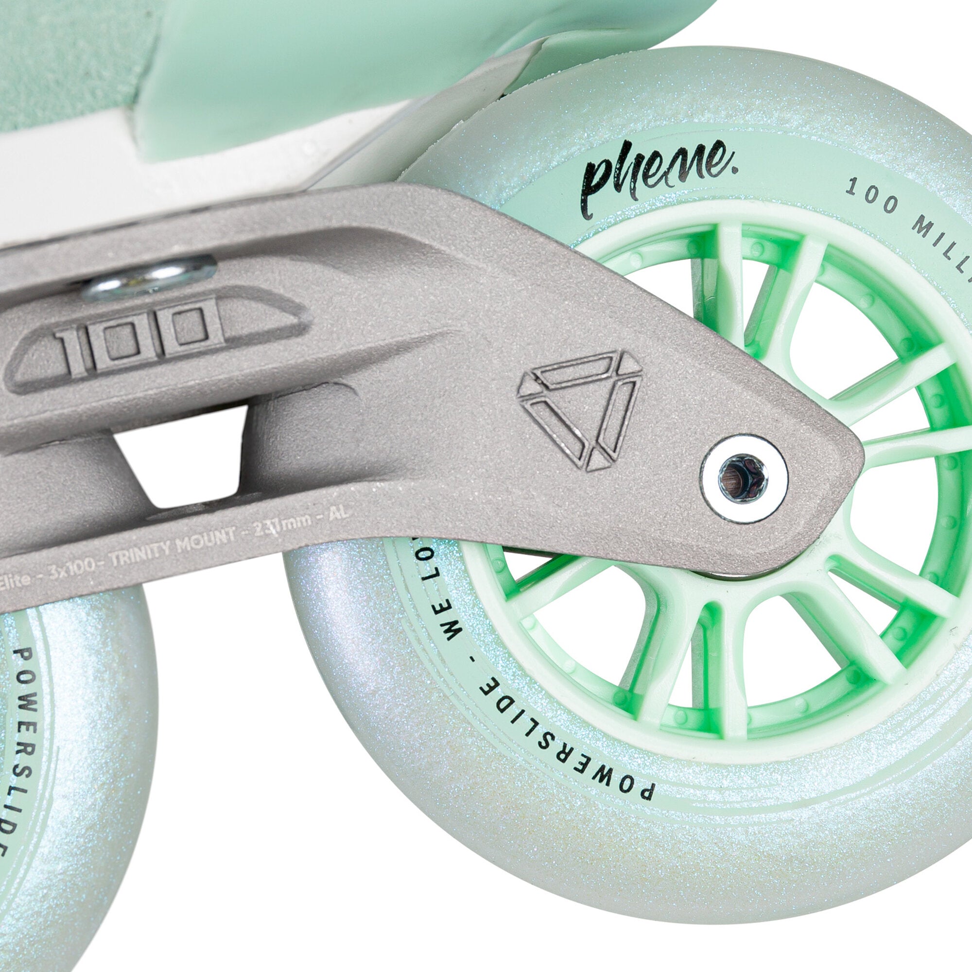 powerslide-pheme-mint-100-fitness-inlineskates-damen image 8