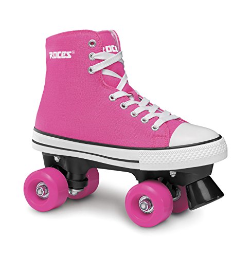 roces-kinder-chuck-classic-roller-rollerskates-retro-leinenschuh-design-pvc-roll image 6