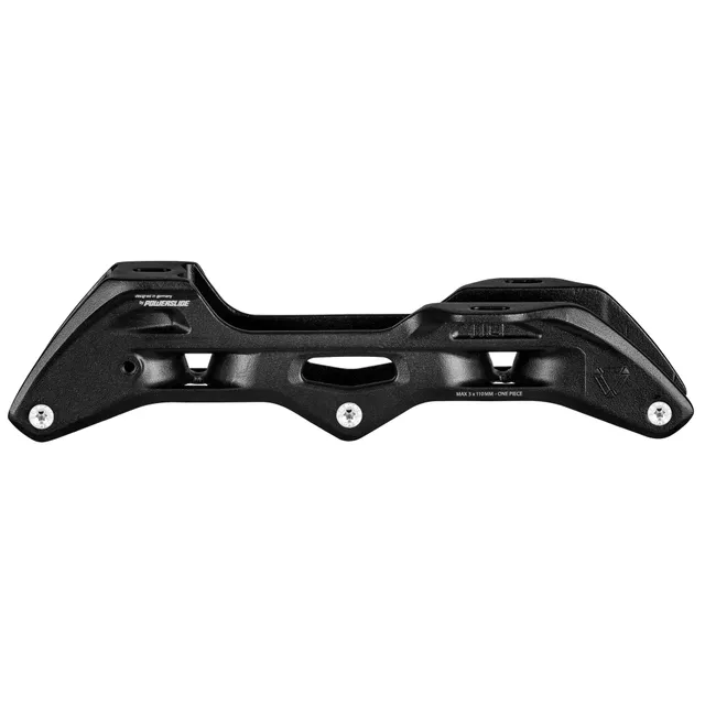 powerslide-elite-cast-al-243-3x110-black-tri-aluminiumschiene-f-r-triskate-243-m image 1