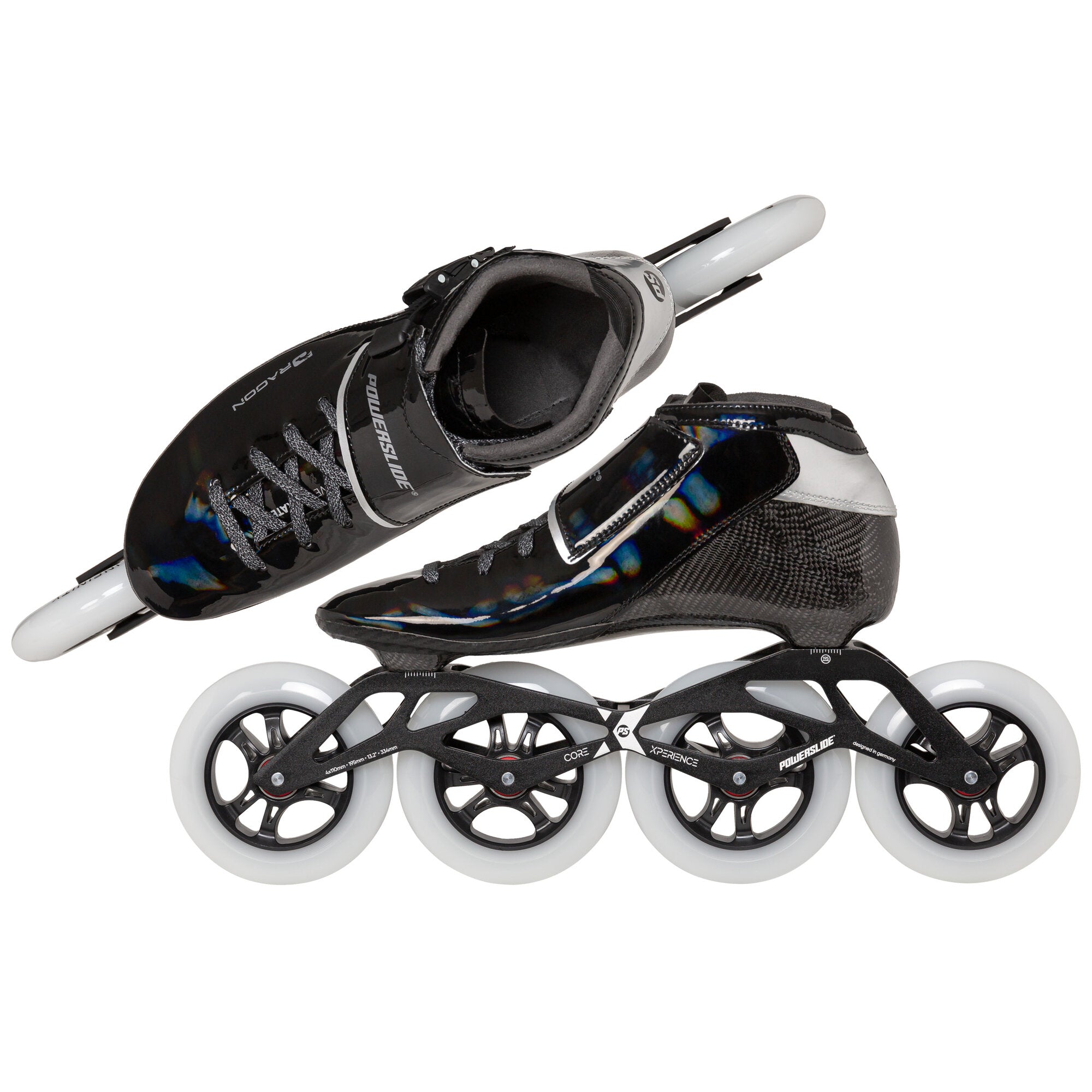 powerslide-dragon-black-110-kids-inline-speedskate-4x110-mm image 4