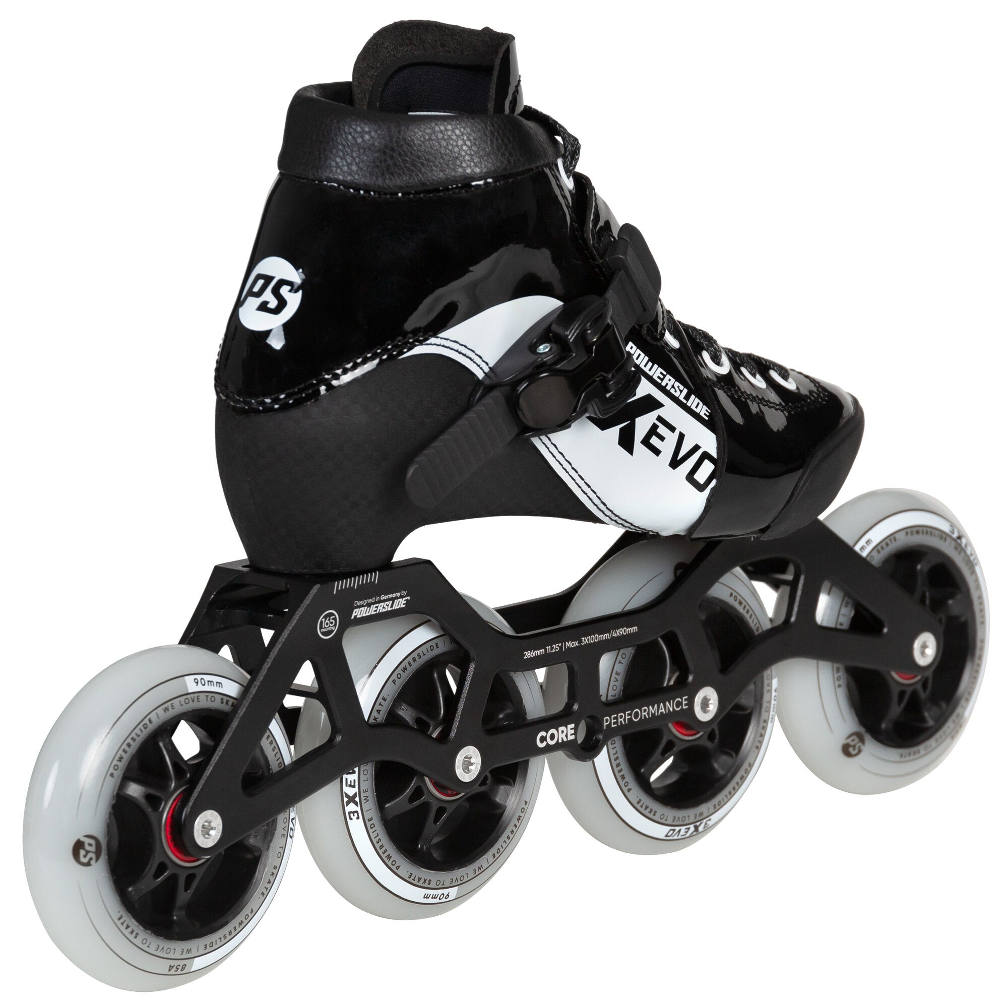 powerslide-3x-adj-evo-black-white-kinder-inline-speedskates-gr-enverstellbar image 3