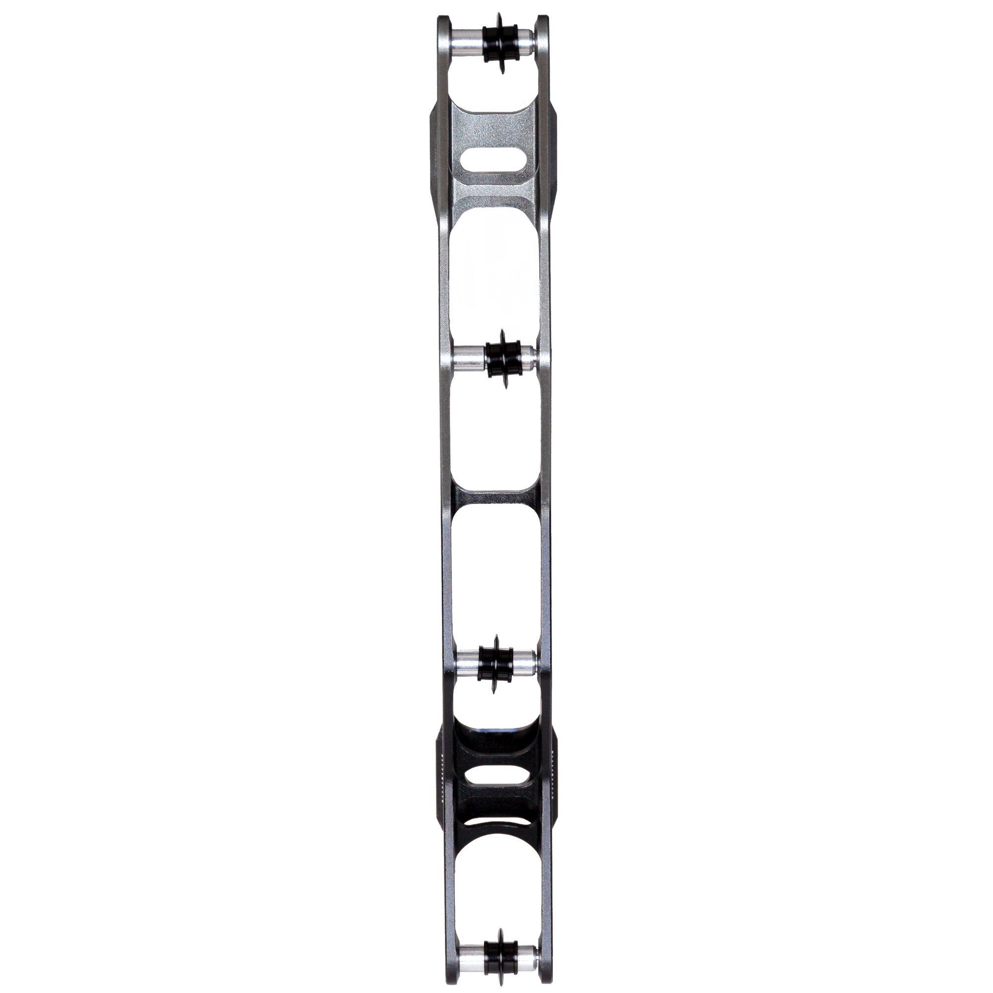 powerslide-triple-x5-11-0-4x90-inline-race-frame-195mm-black-blue image 4