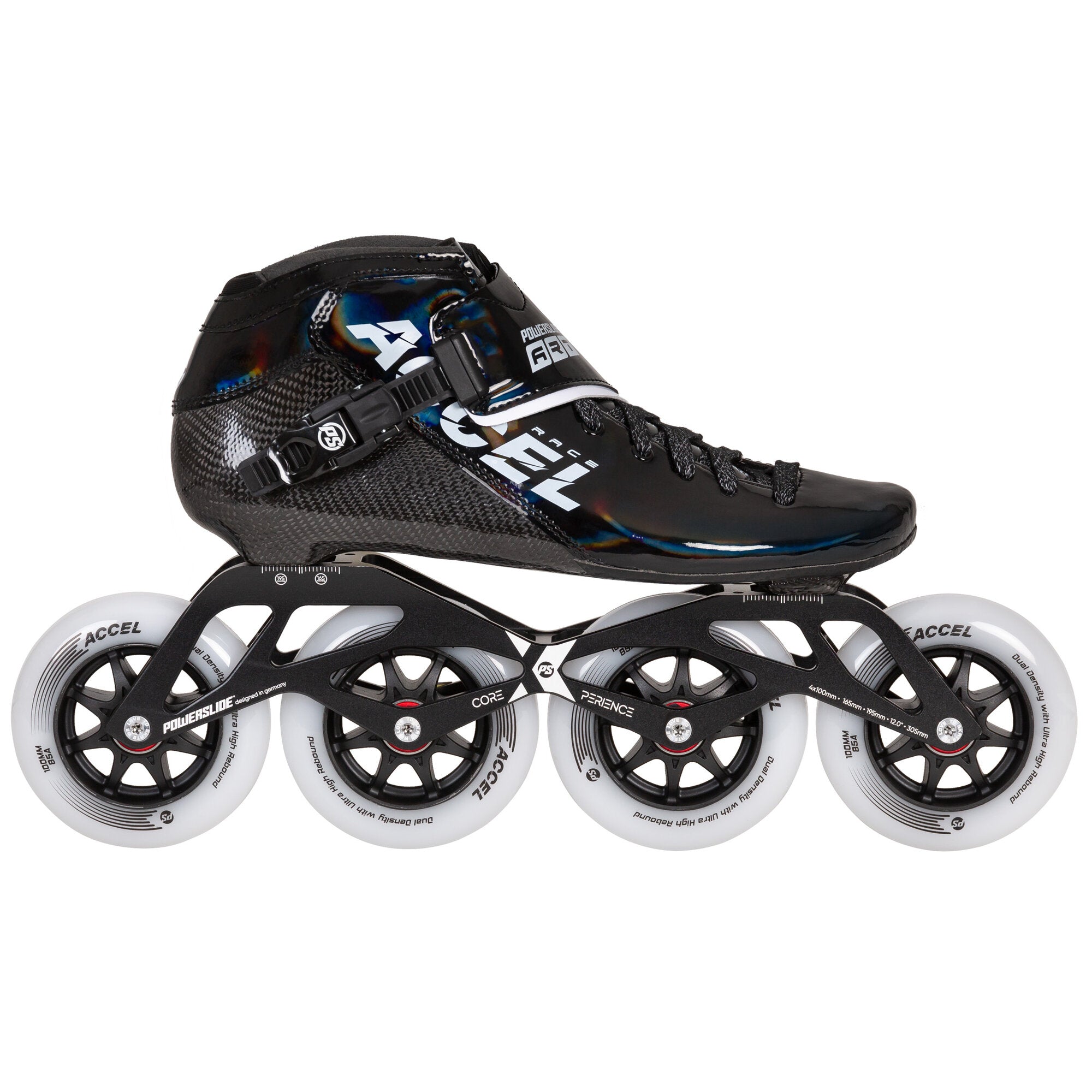 powerslide-accel-race-black-100-speed-skates image 1