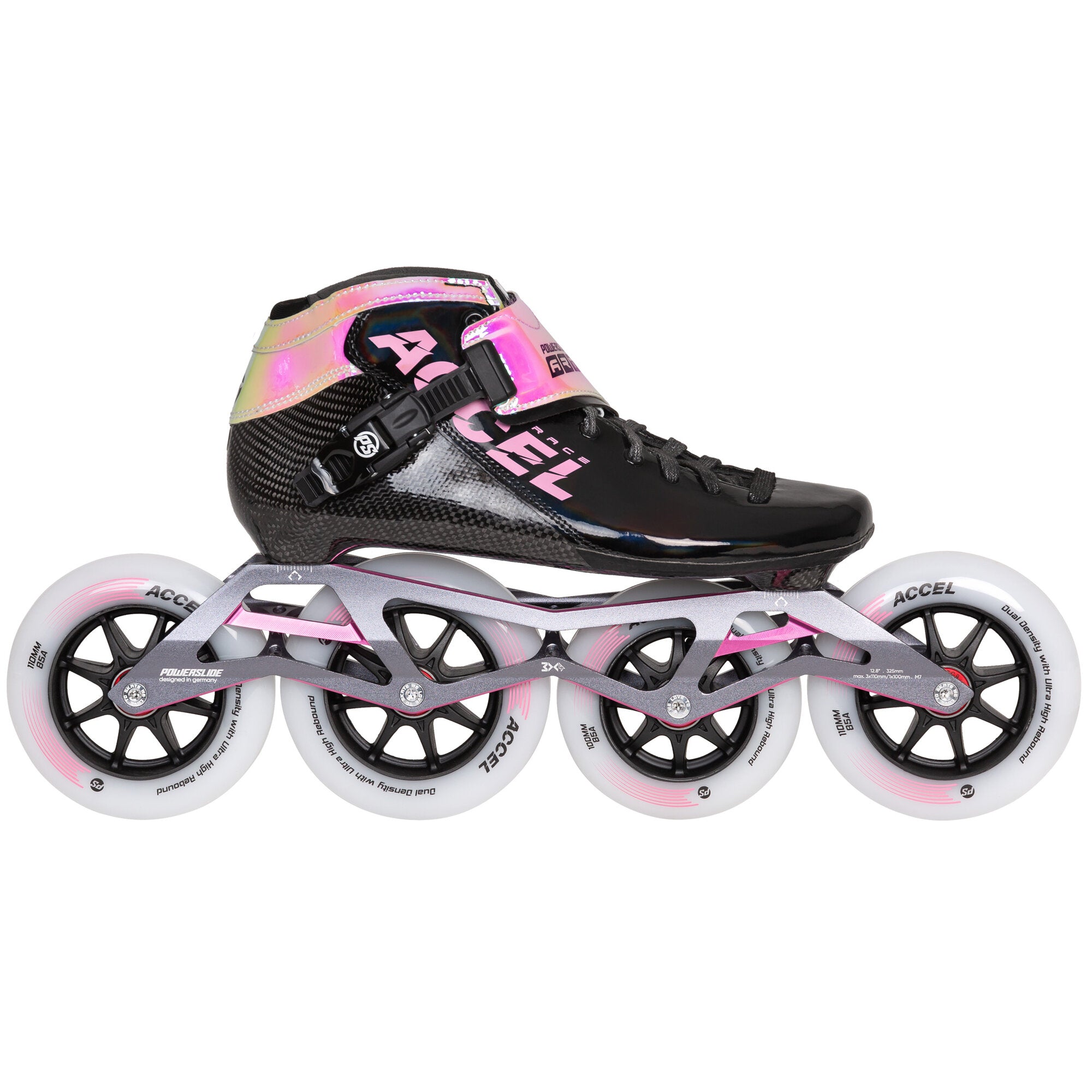 powerslide-accel-race-pink-110-100-speedskate image 1