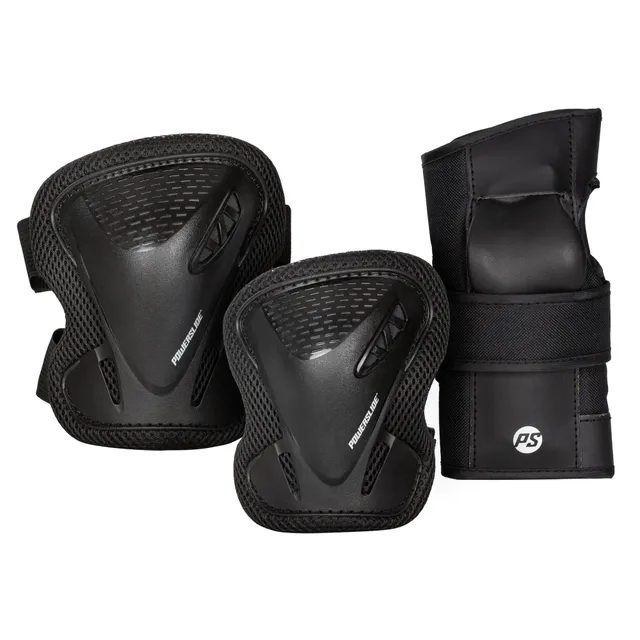 powerslide-one-adult-basic-set-3-teiliges-schutzset-f-r-inline-skater-knie-ellen image 1