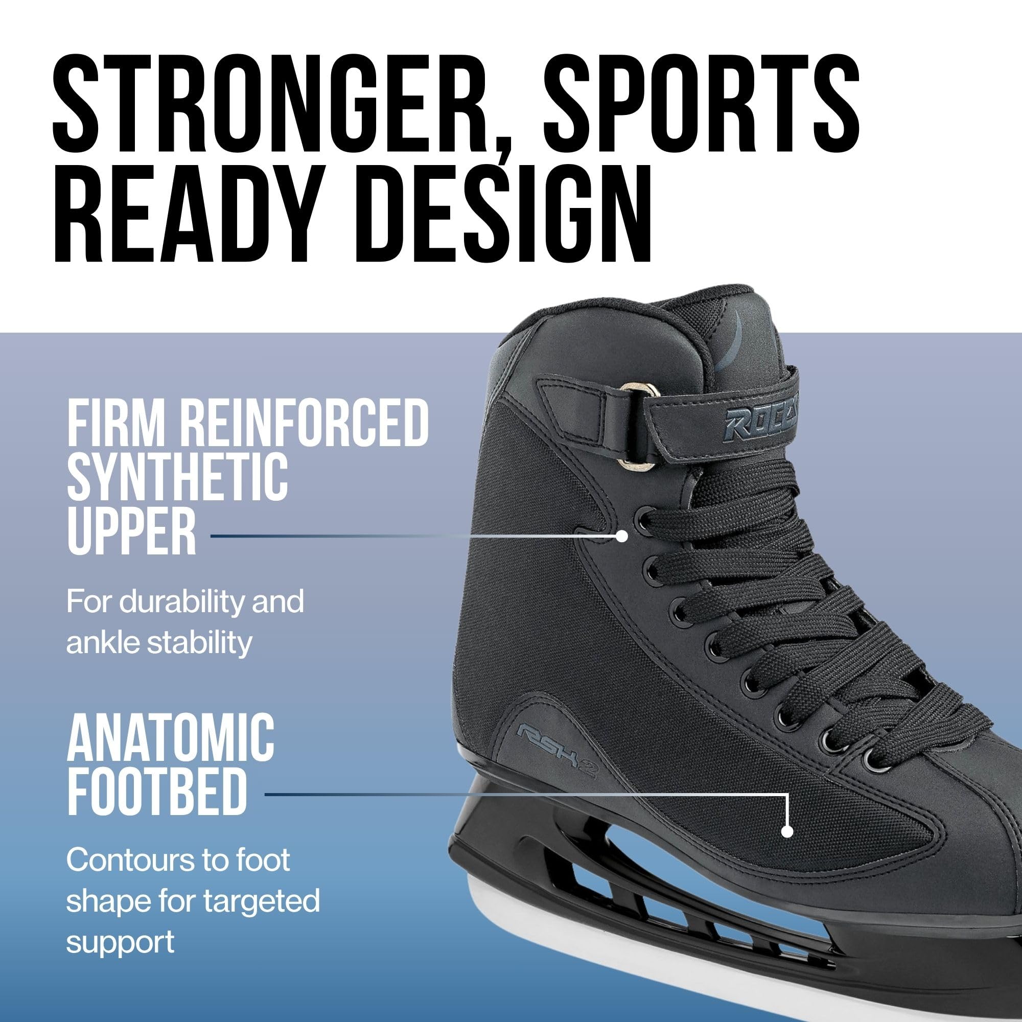 roces-rsk-2-herren-schlittschuhe-all-black-hockey-look-karbonstahlklinge image 3