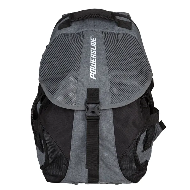 powerslide-fitness-backpack-grey-skate-rucksack image 1