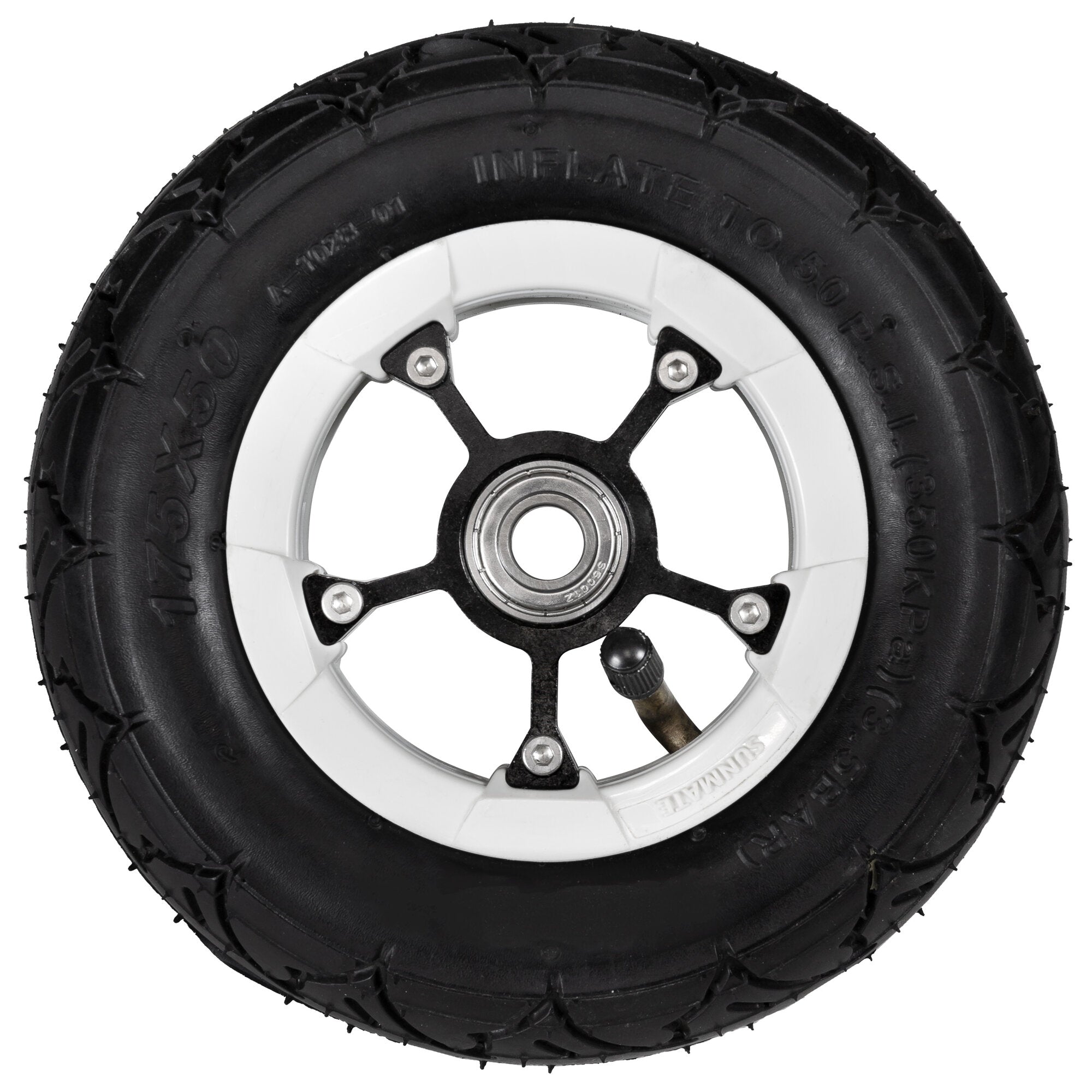 powerslide-sunmate-175-air-tire-175-x-50-mm-luftreifen-mit-5-speichen-felge image 1