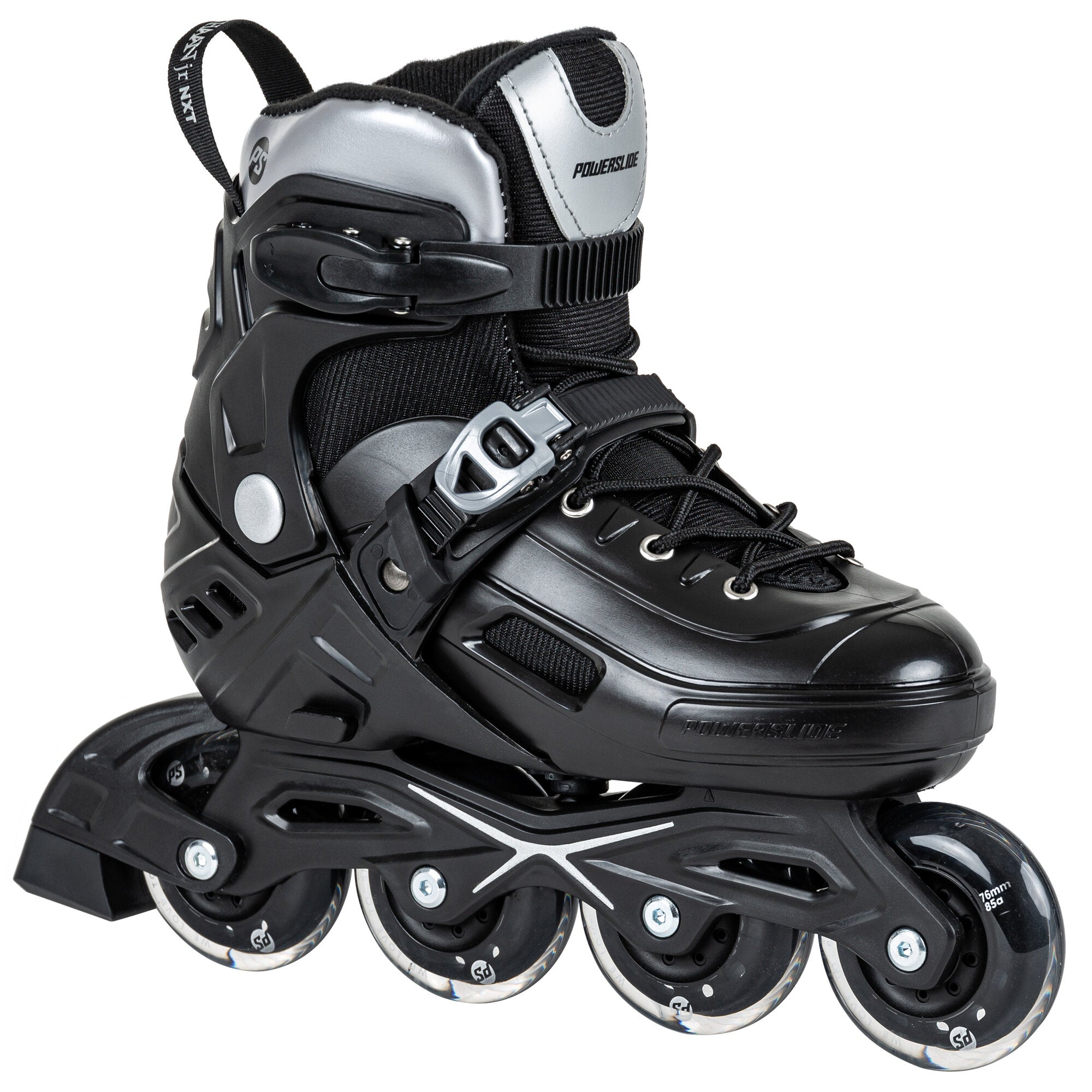 powerslide-khaan-junior-nxt-black-verstellbare-kinder-inline-skates image 2